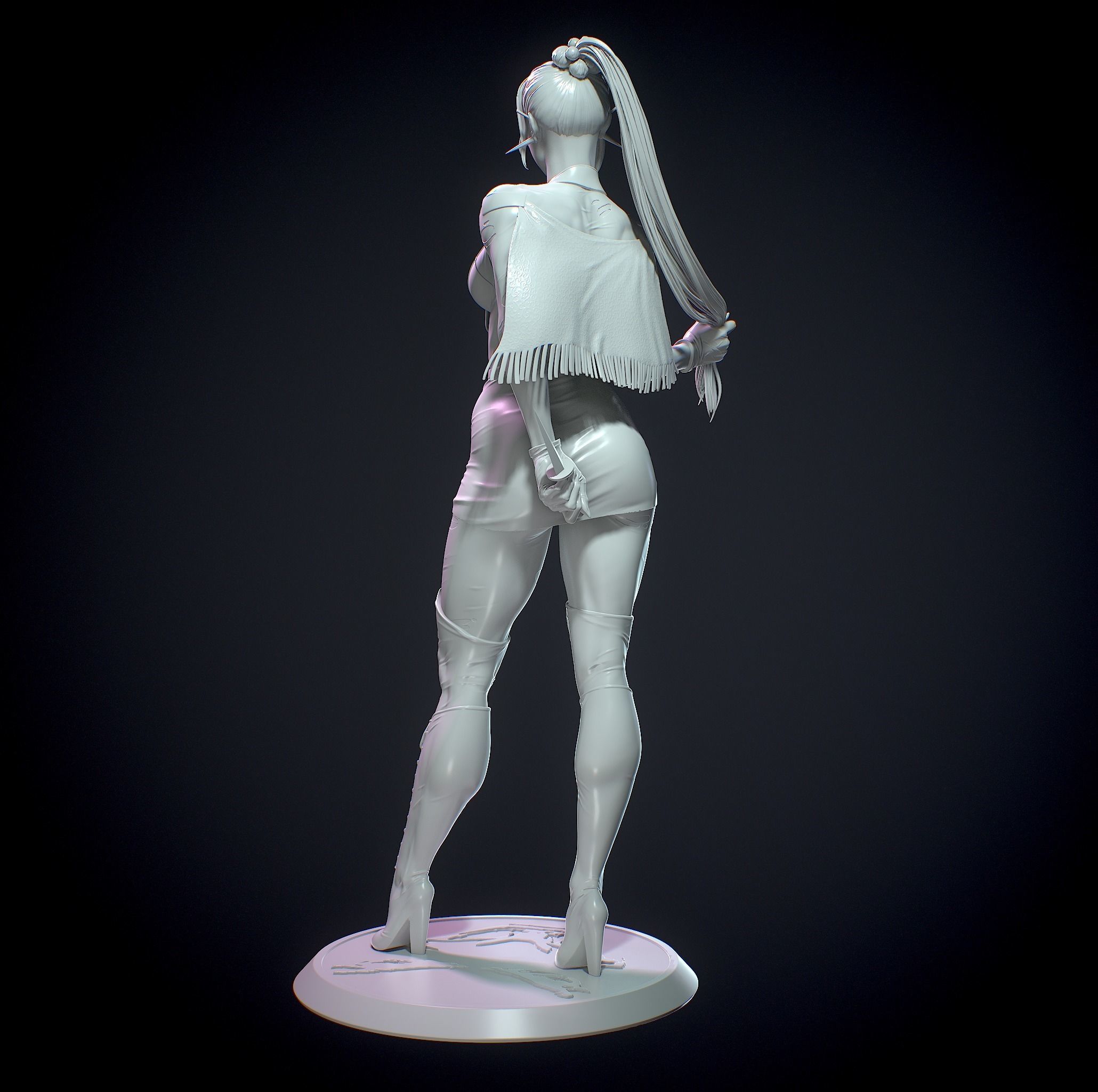 Punchline with NSFW 3D print model_17