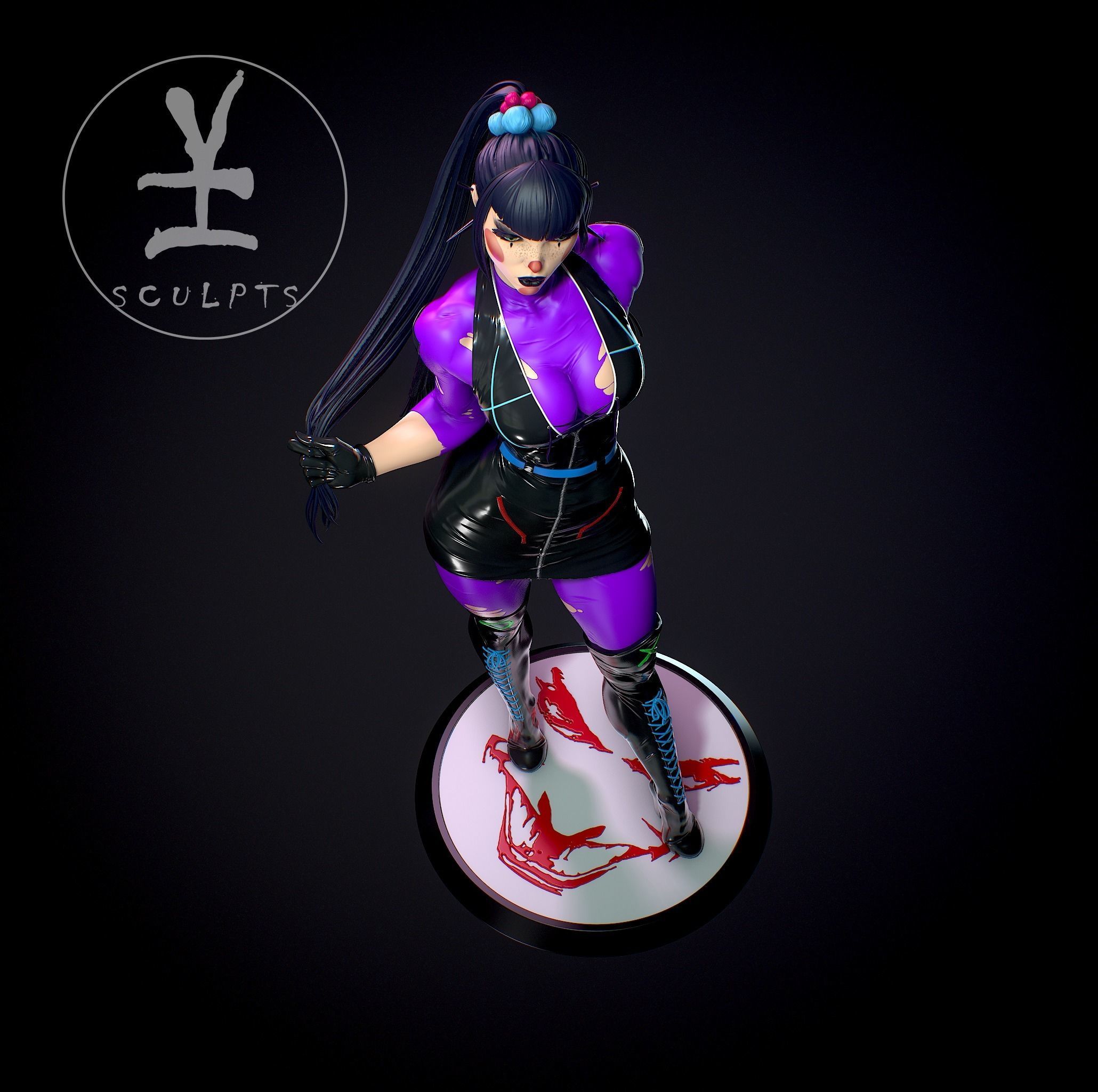 Punchline with NSFW 3D print model_11