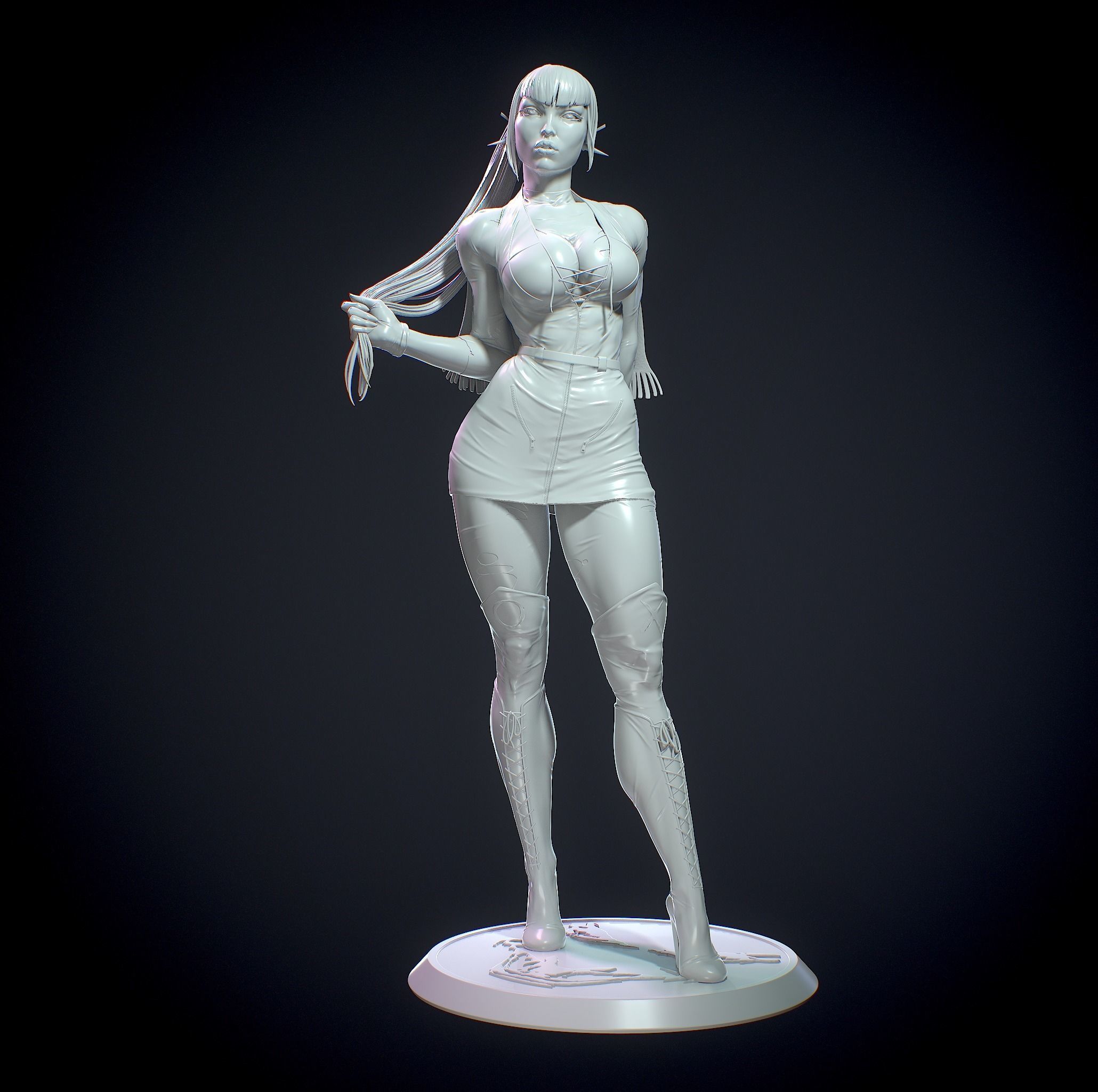 Punchline with NSFW 3D print model_21