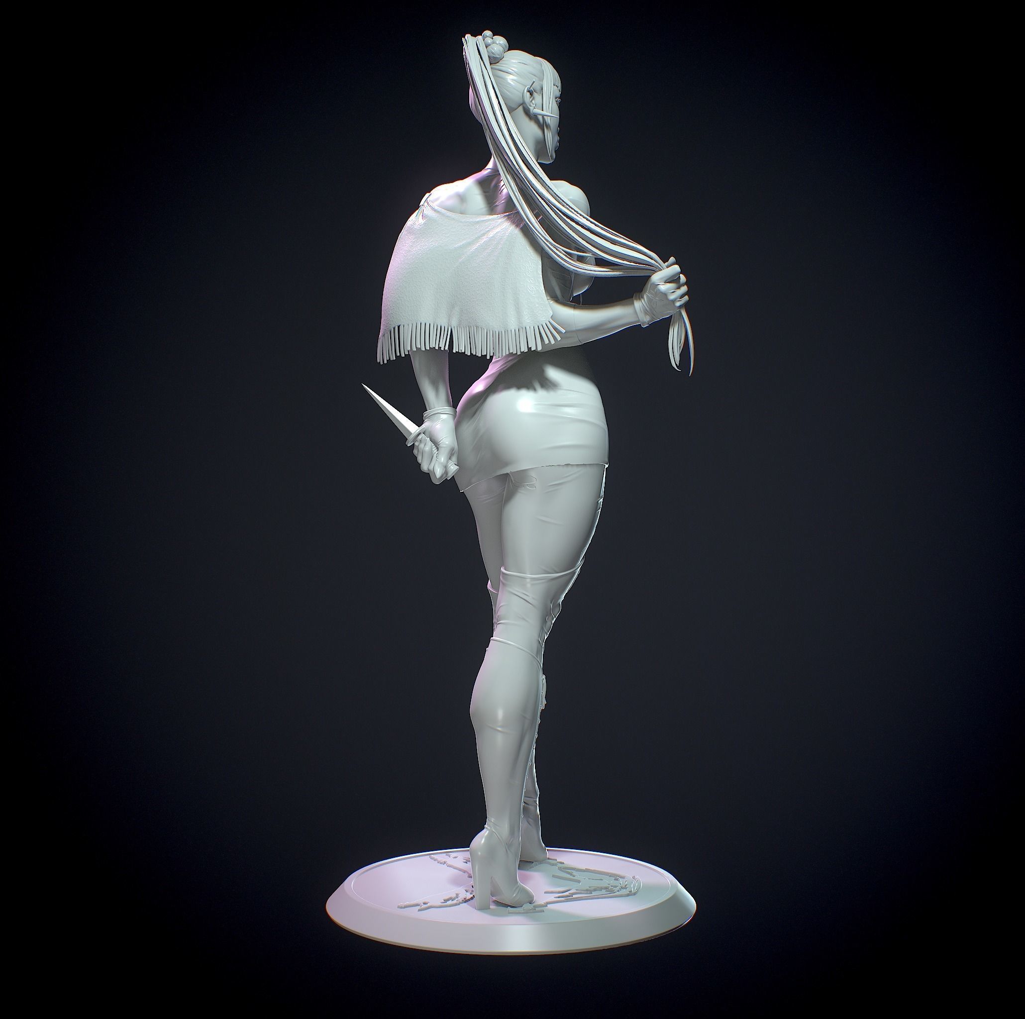 Punchline with NSFW 3D print model_15