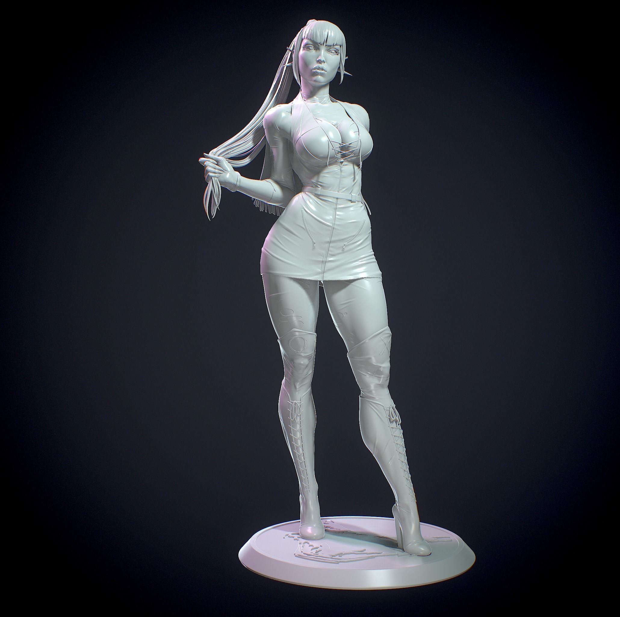 Punchline with NSFW 3D print model_12