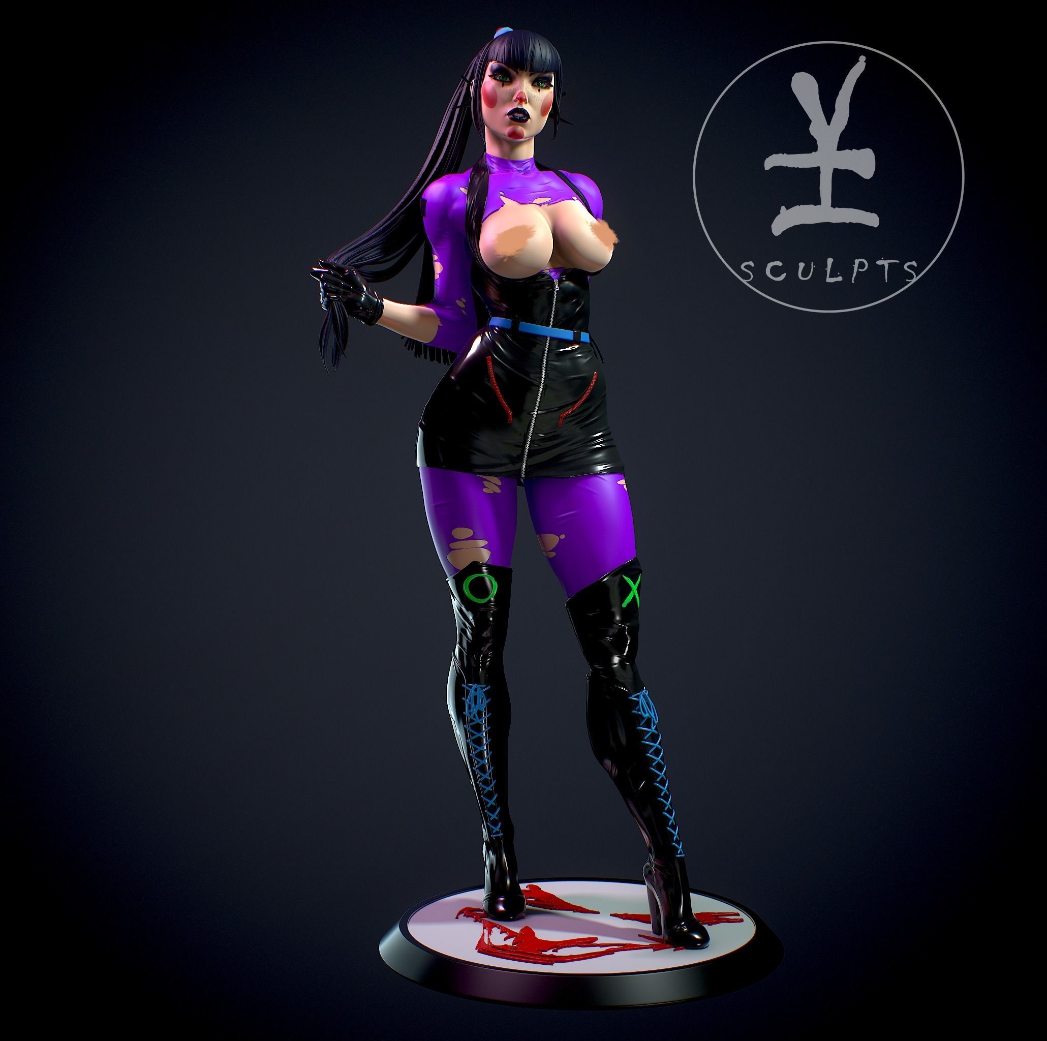 Punchline with NSFW 3D print model_8