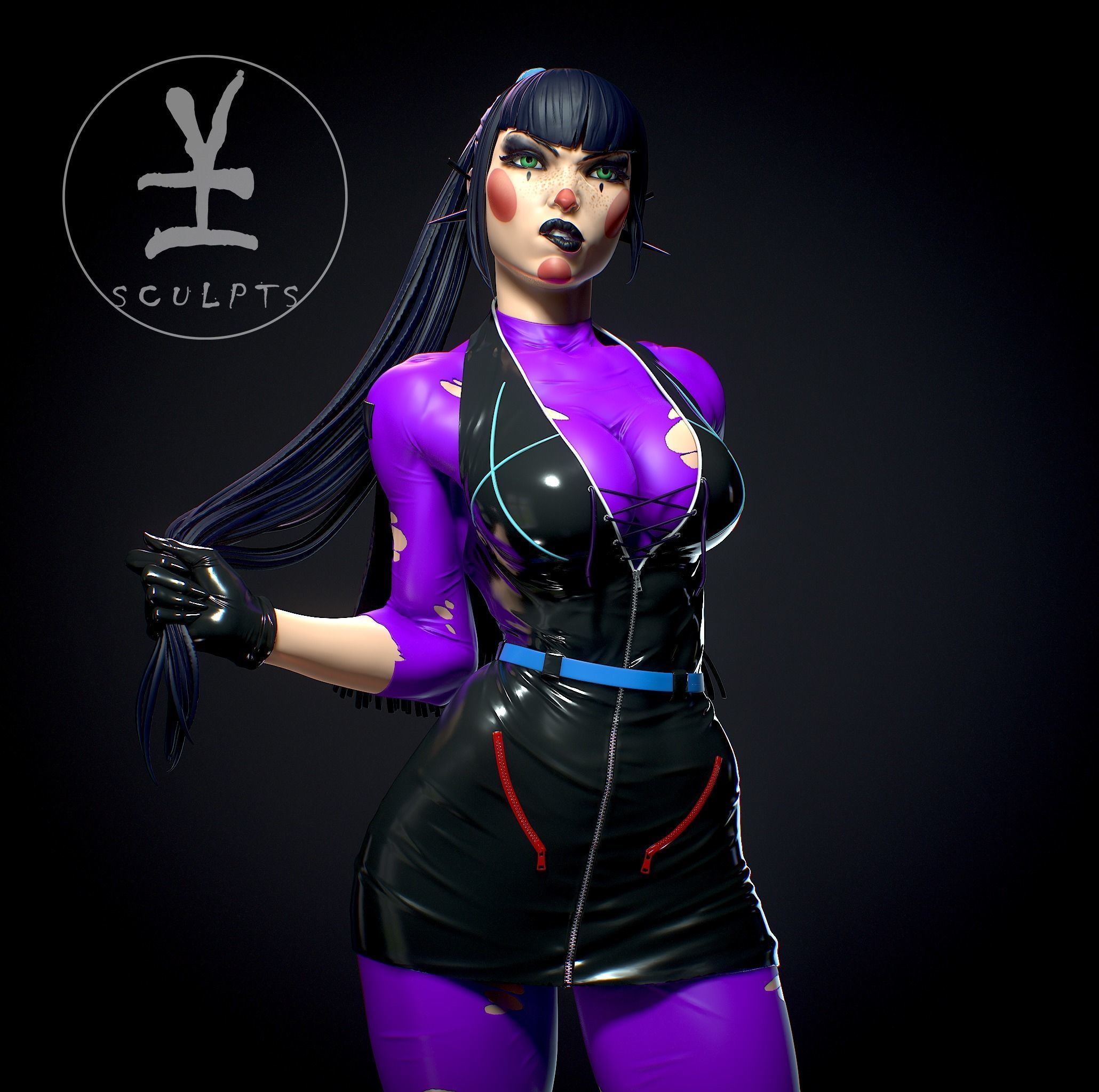 Punchline with NSFW 3D print model_7