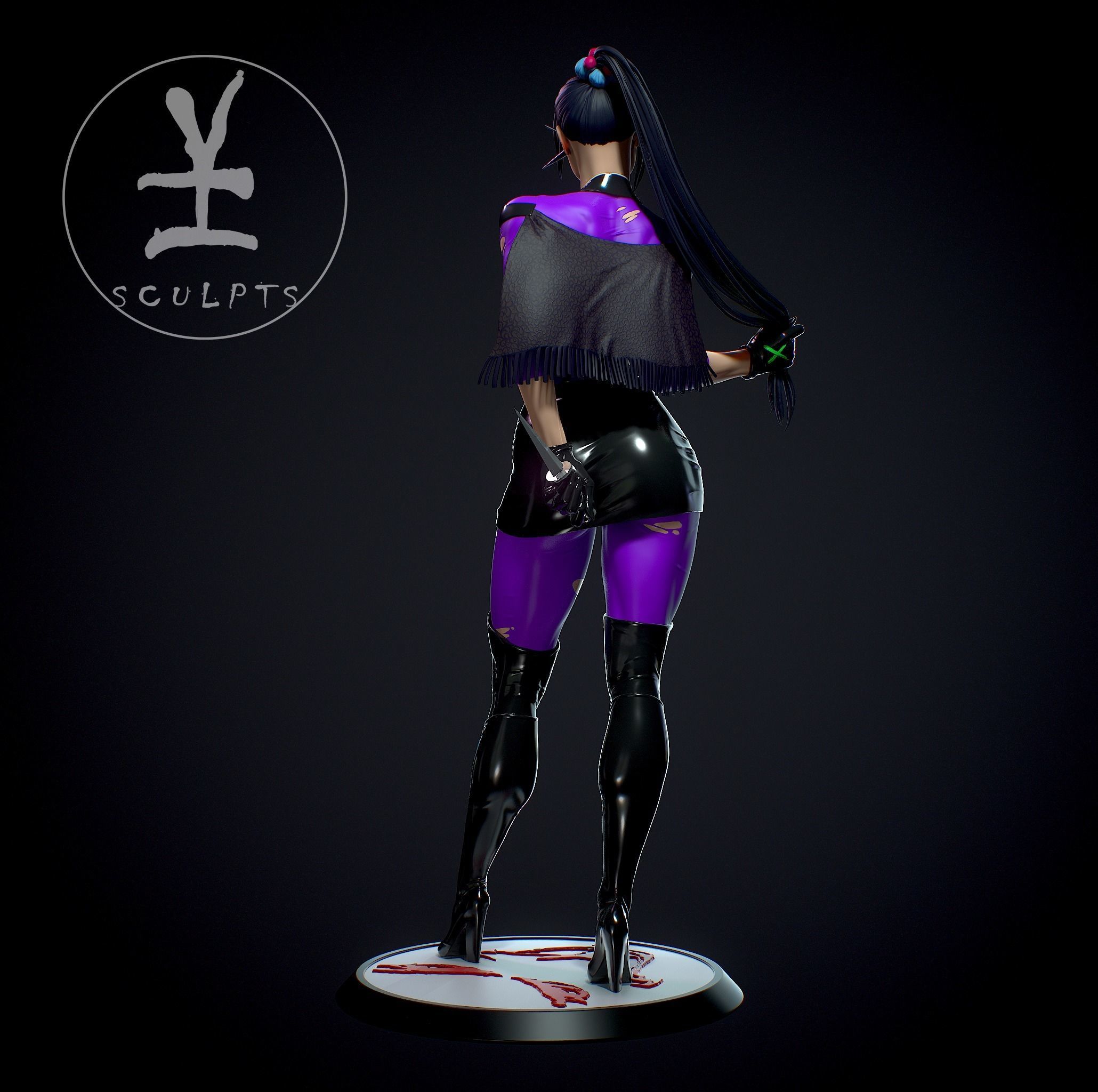 Punchline with NSFW 3D print model_4