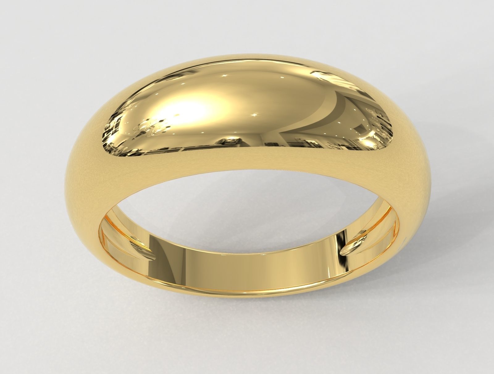 Bombe Ring 3D print model_2