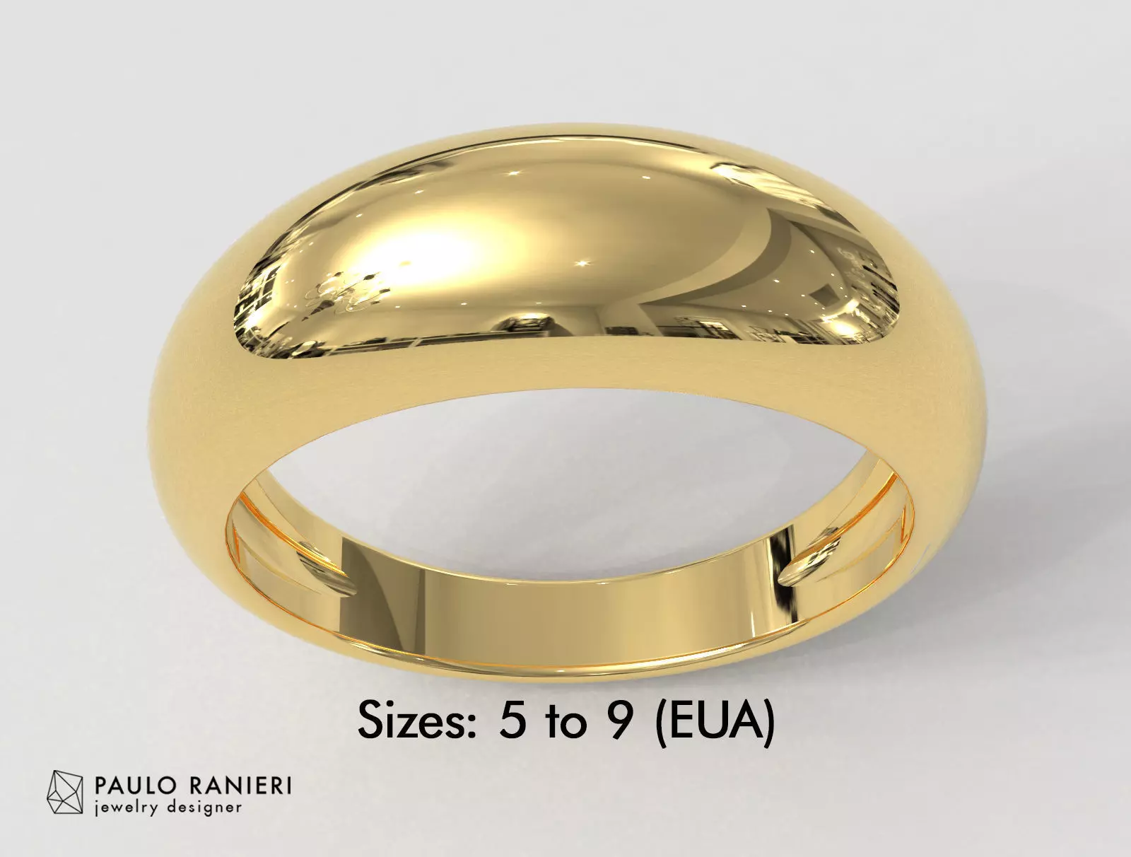 Bombe Ring 3D print model_0