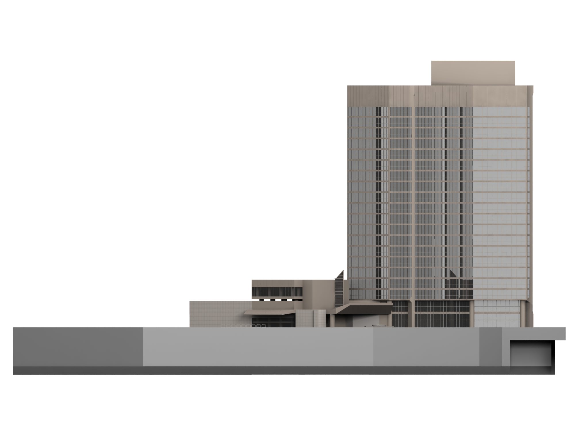 Essen Cityhall 3D model_5