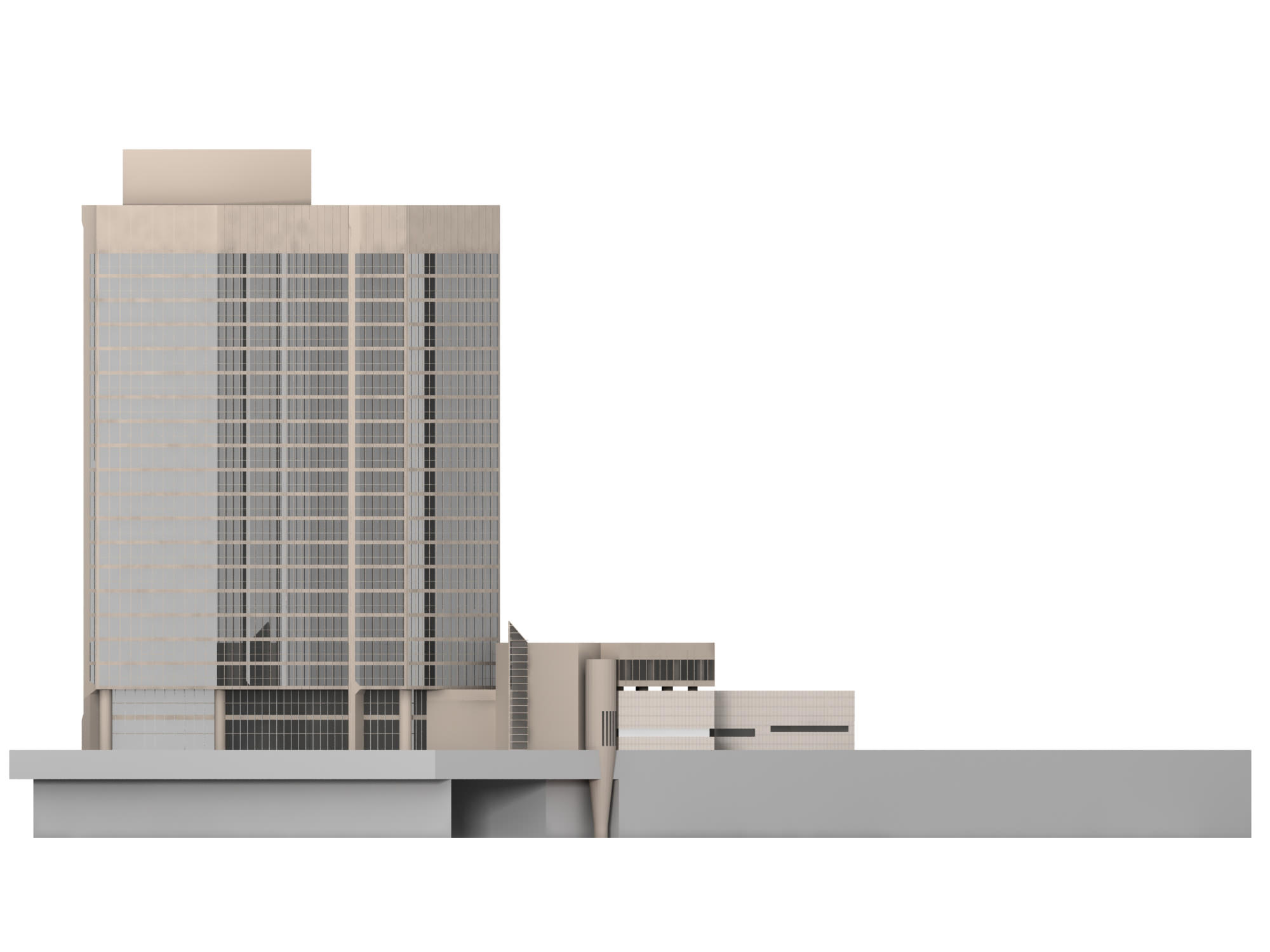 Essen Cityhall 3D model_7