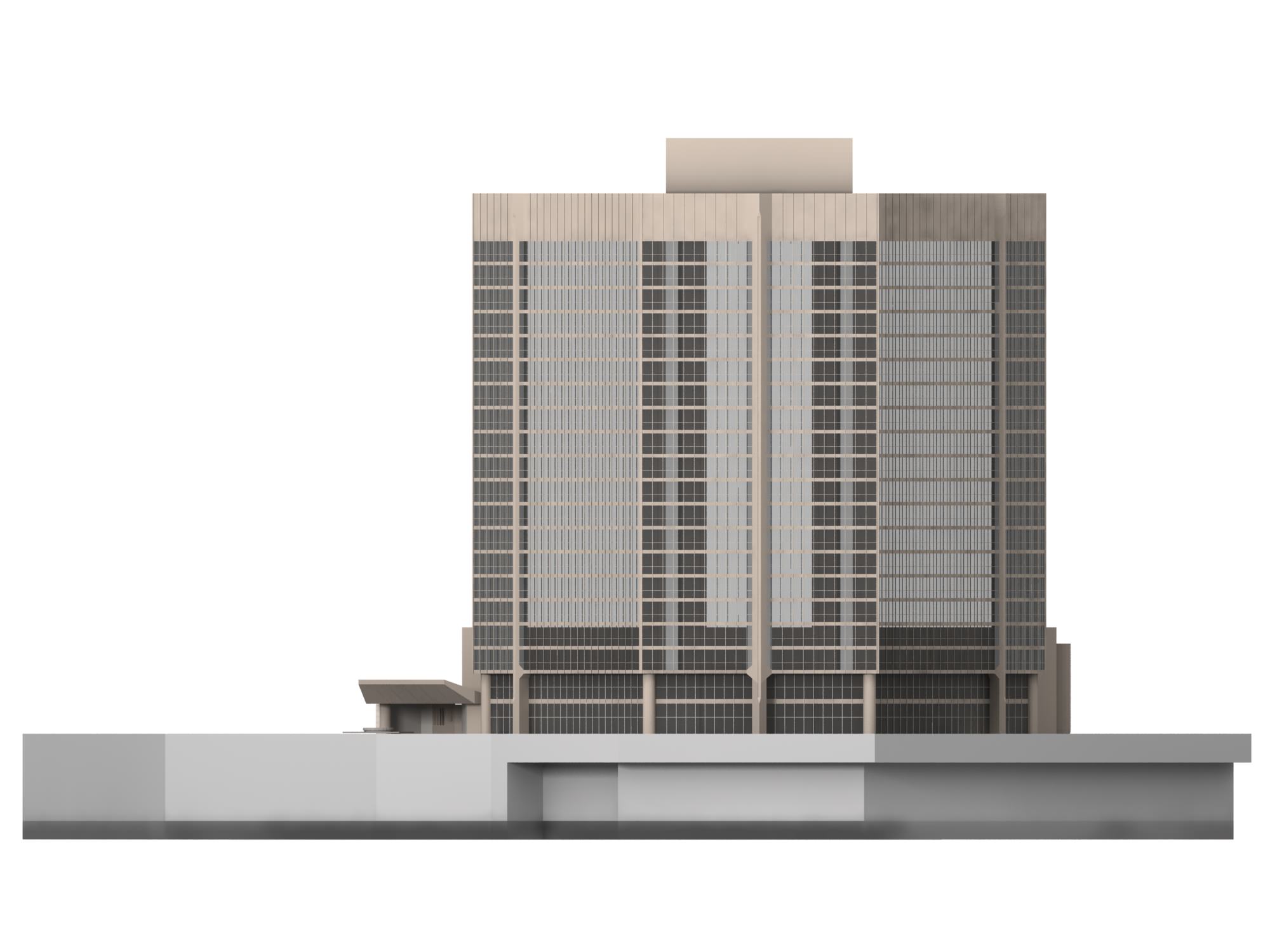 Essen Cityhall 3D model_4