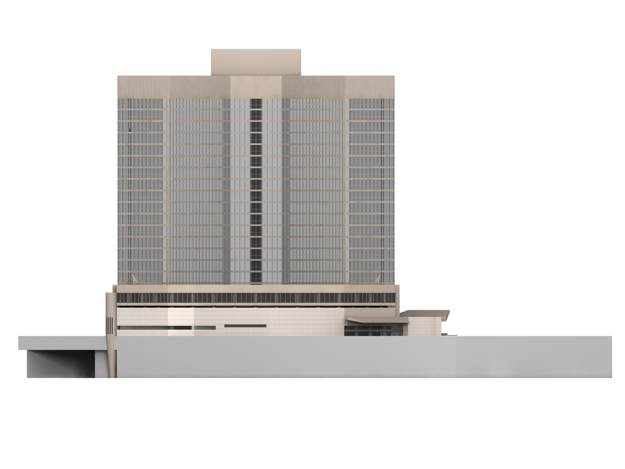 Essen Cityhall 3D model_10