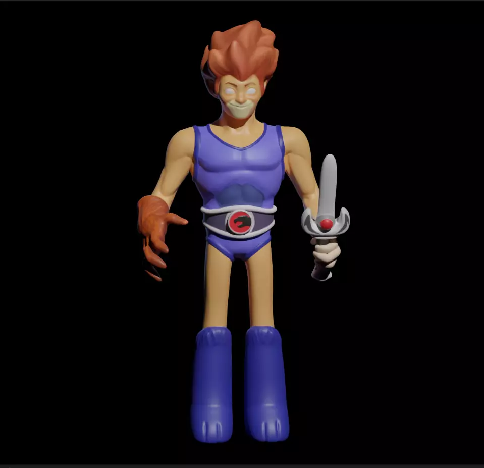 Cute Leon-o 3D print model