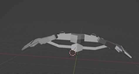 green goblin glider from spiderman 3D model_3