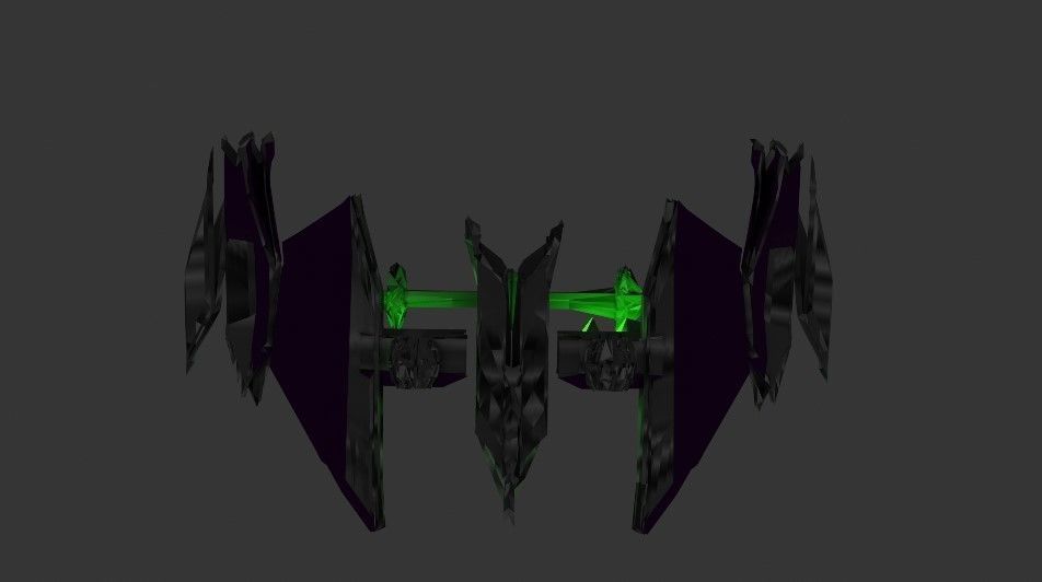 green goblin glider from spiderman 3D model_1