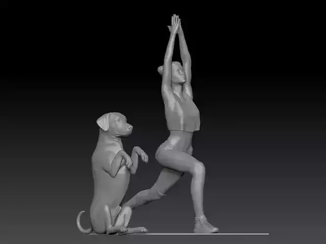 YOGA WITH MY DOG 3