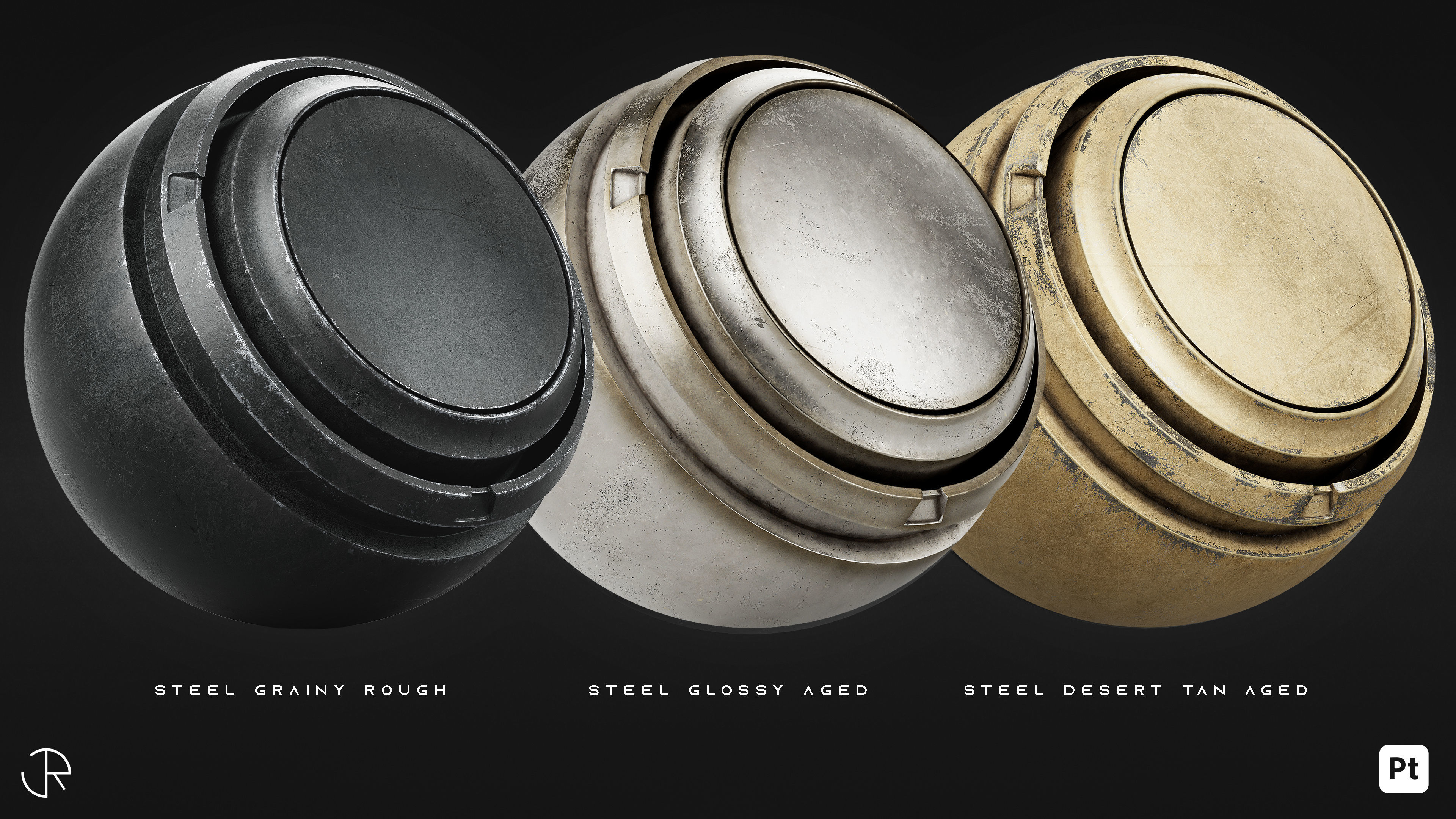 Ultimate Gun and Weapon Smart Materials for Substance 3D Painter 3D model_8