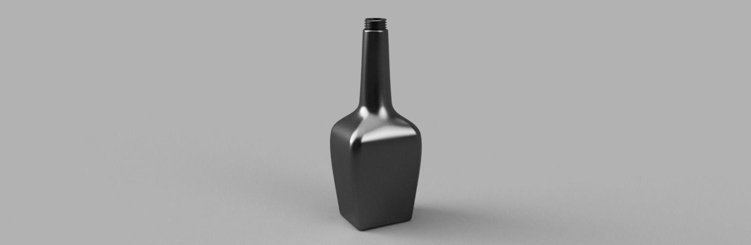 Loft Bottle  3D print model_1