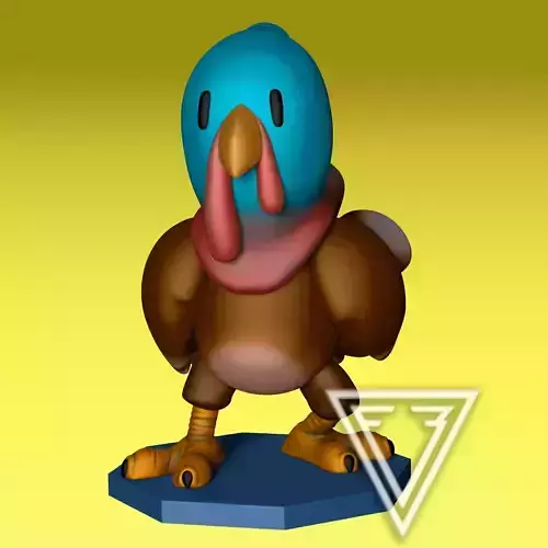 STUMBLE GUYS PAVO GOBBLE GOBBLE 3D print model