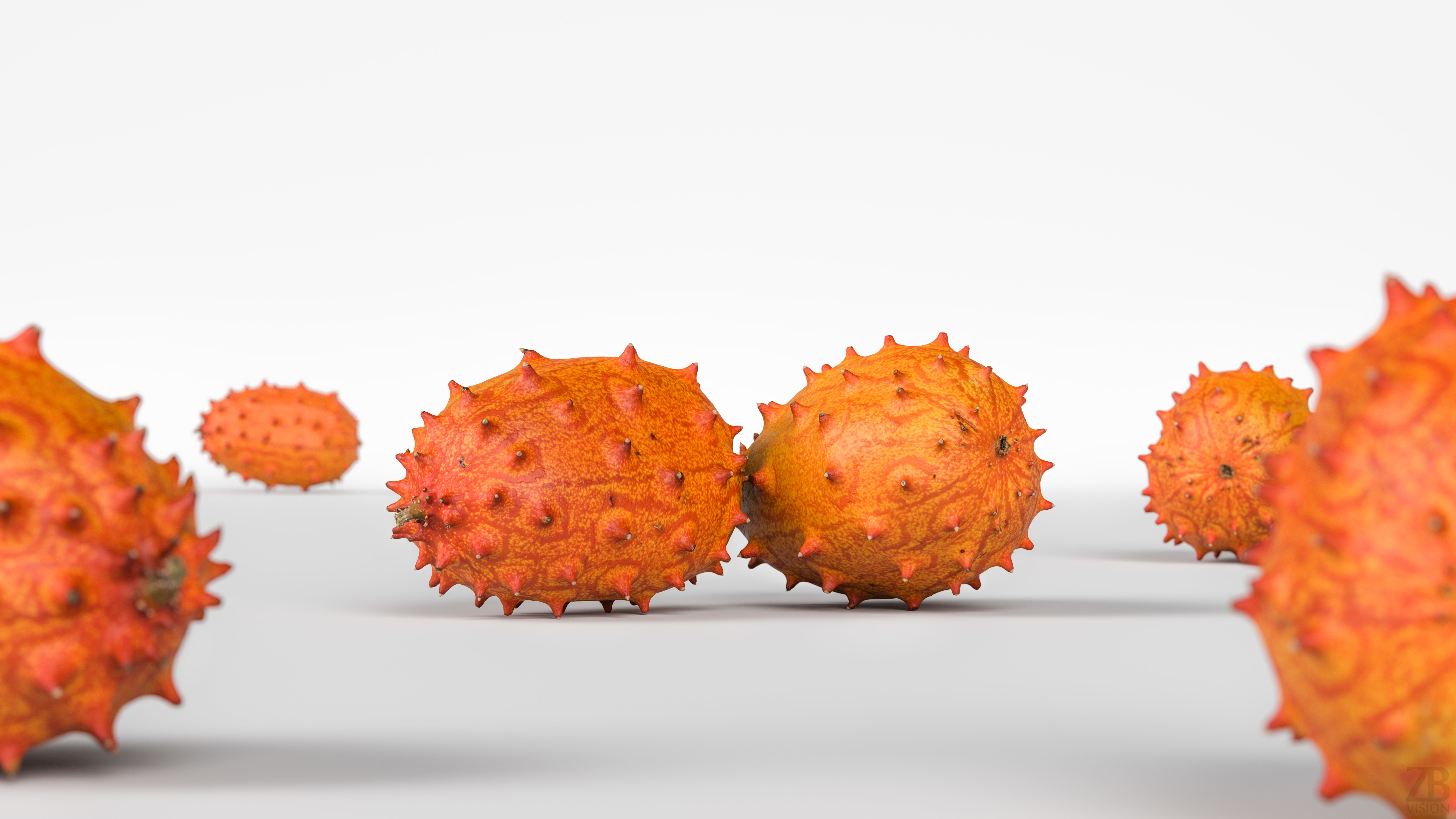 Kiwano 3D model_1