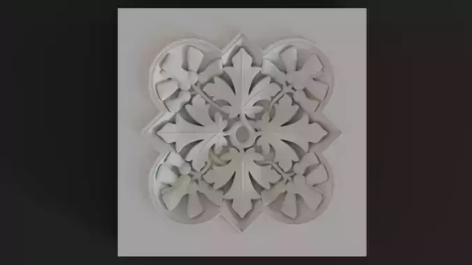 Decoration with framed maple leaves and seeds