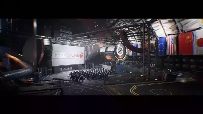 Spaceport and Space Center Environment Kit - UE Low-poly 3D model Spaceport and Space Center Environment Kit - UE Low-poly 3D model