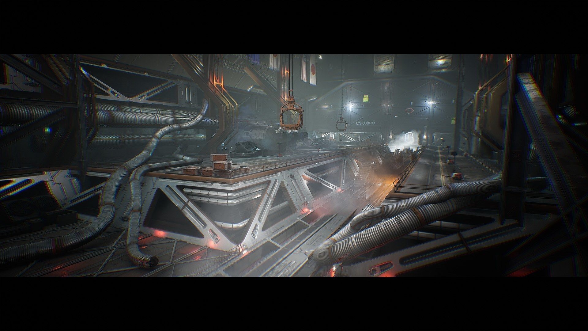 Spaceport and Space Center Environment Kit - UE Low-poly 3D model_9