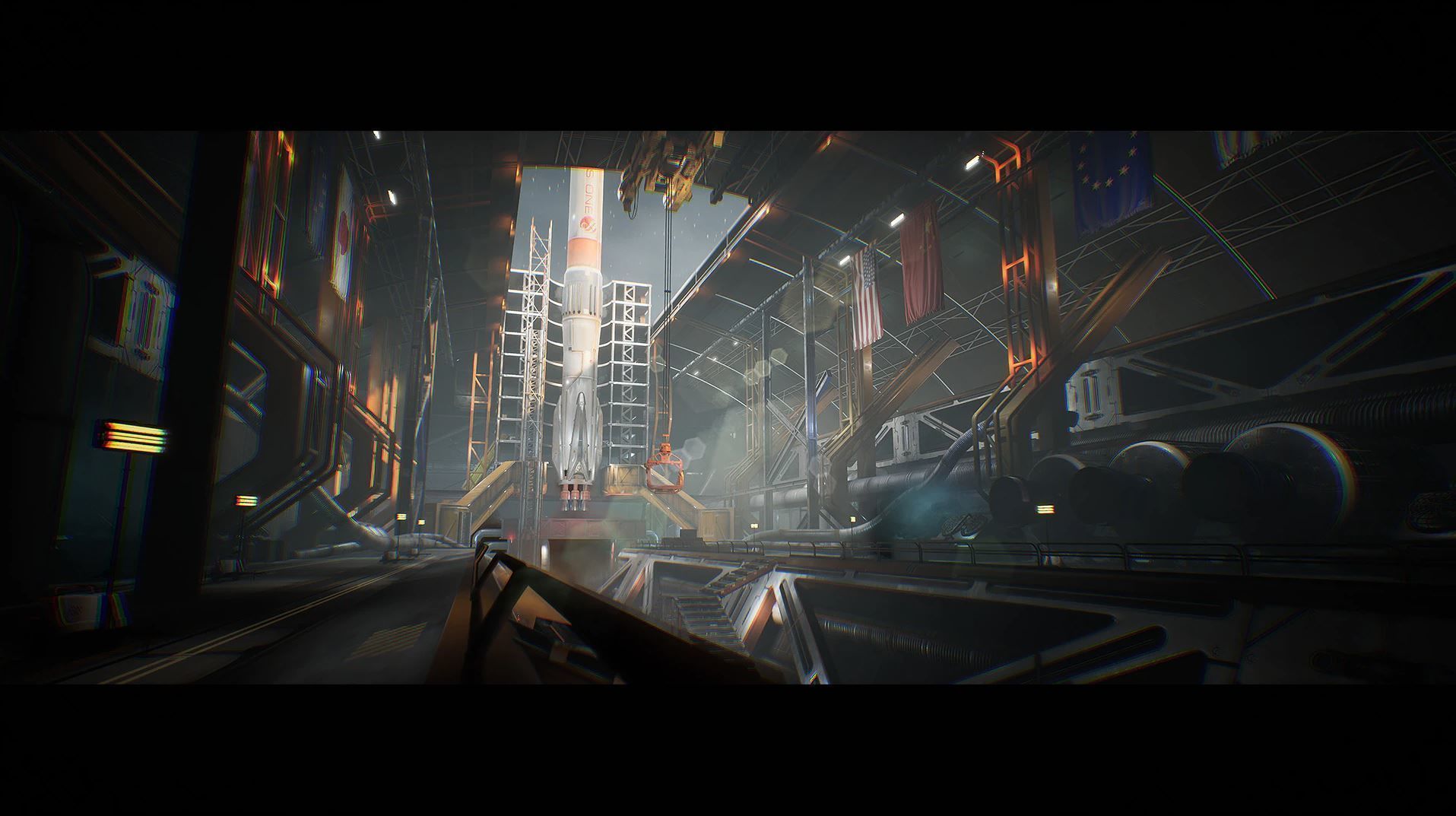 Spaceport and Space Center Environment Kit - UE Low-poly 3D model_14