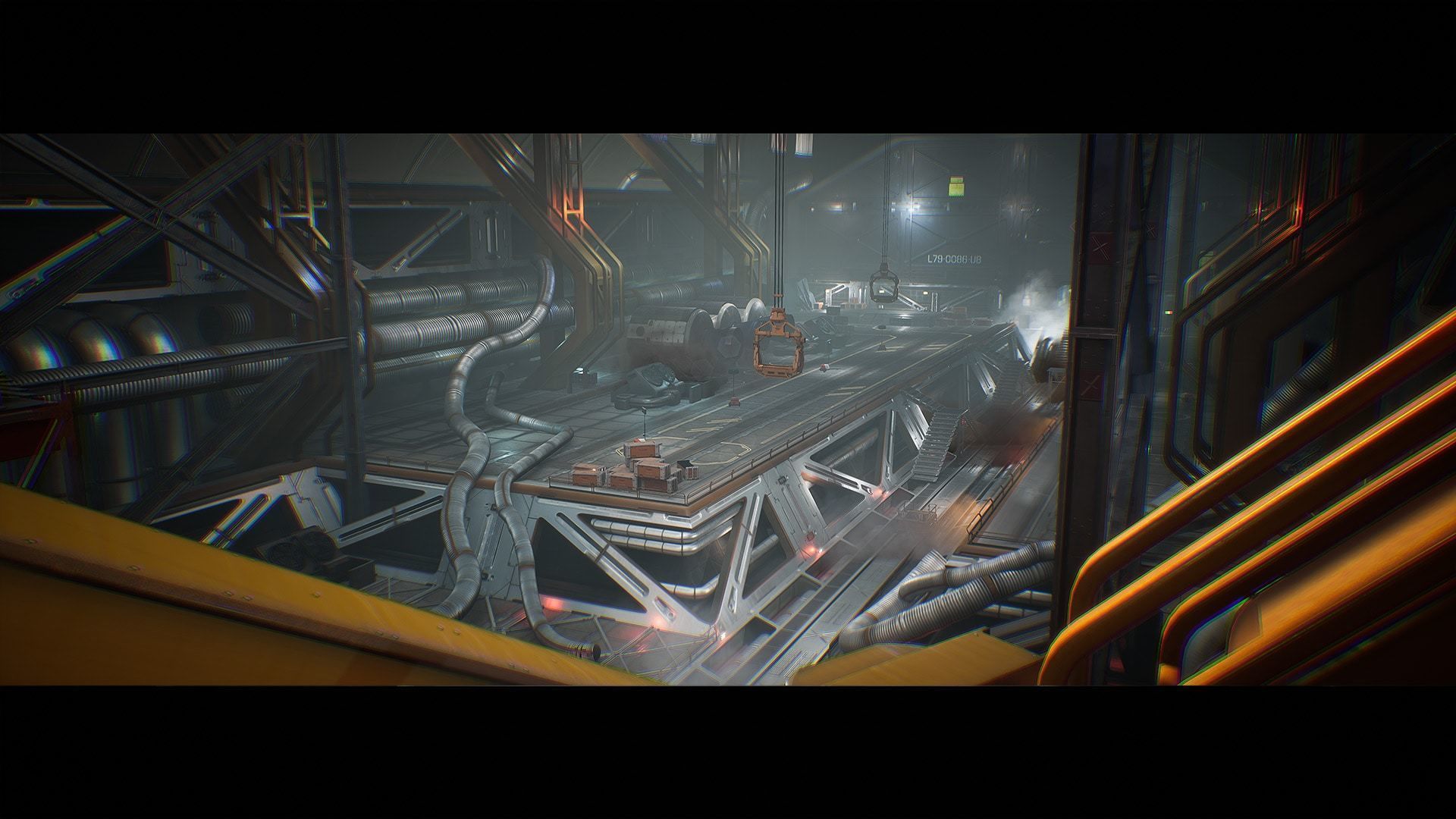 Spaceport and Space Center Environment Kit - UE Low-poly 3D model_15