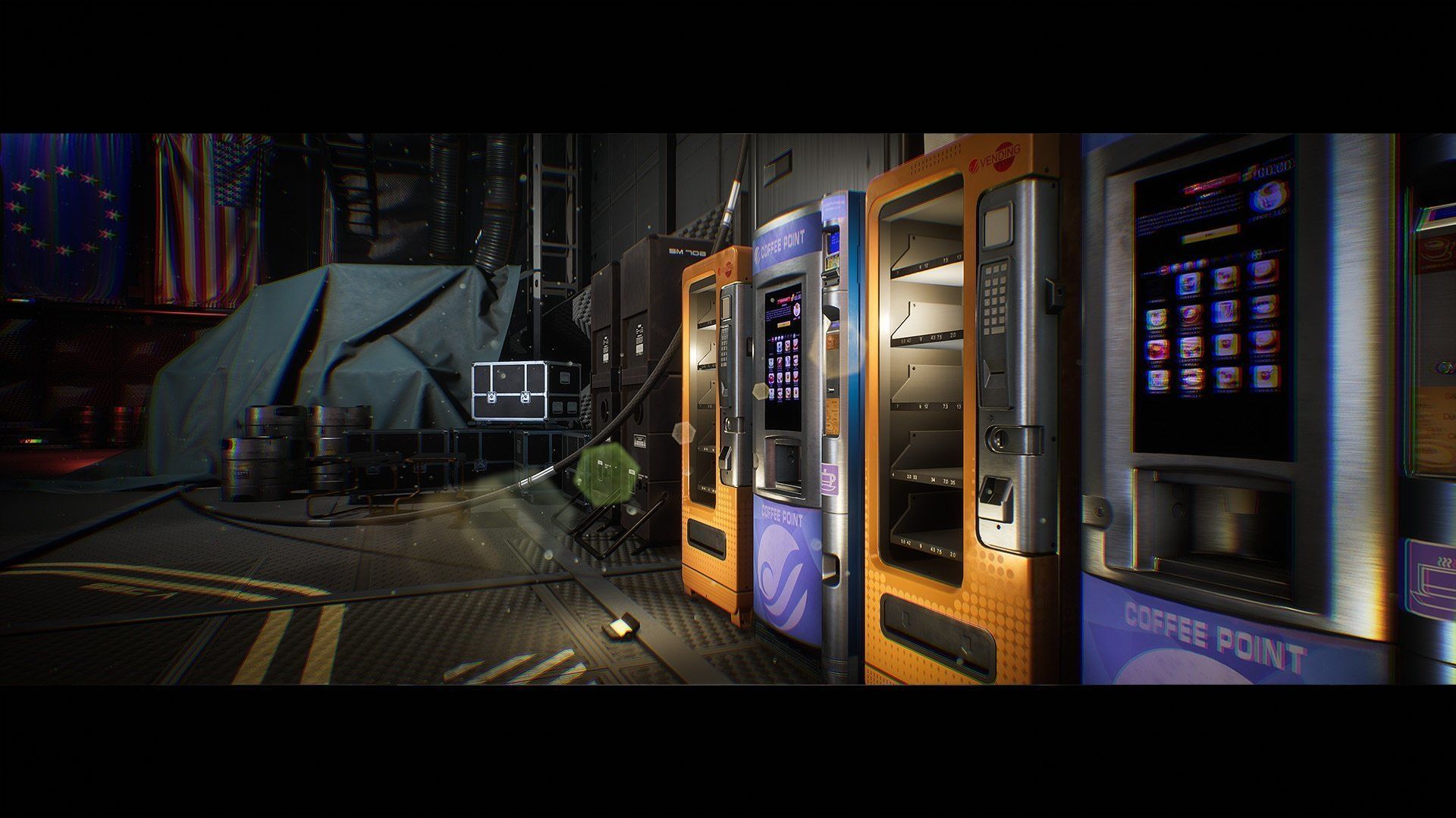 Spaceport and Space Center Environment Kit - UE Low-poly 3D model_5