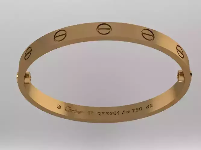 17 Size Bracelet 3D print model