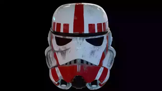 Shocktrooper Helmet High poly