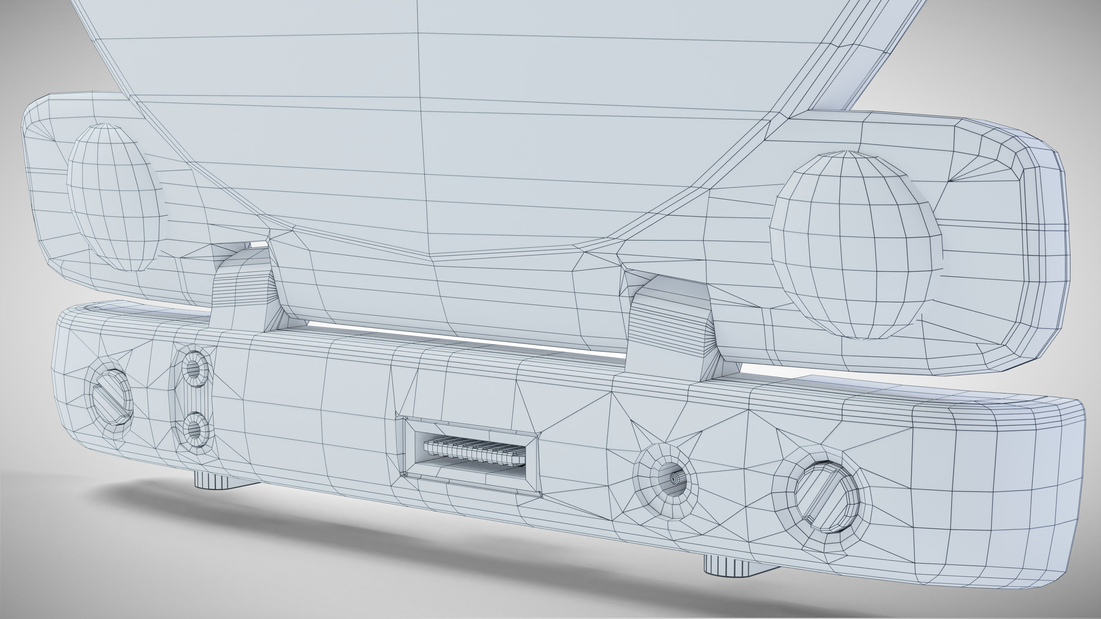 Sony PlayStation PS one Low-poly 3D model_44