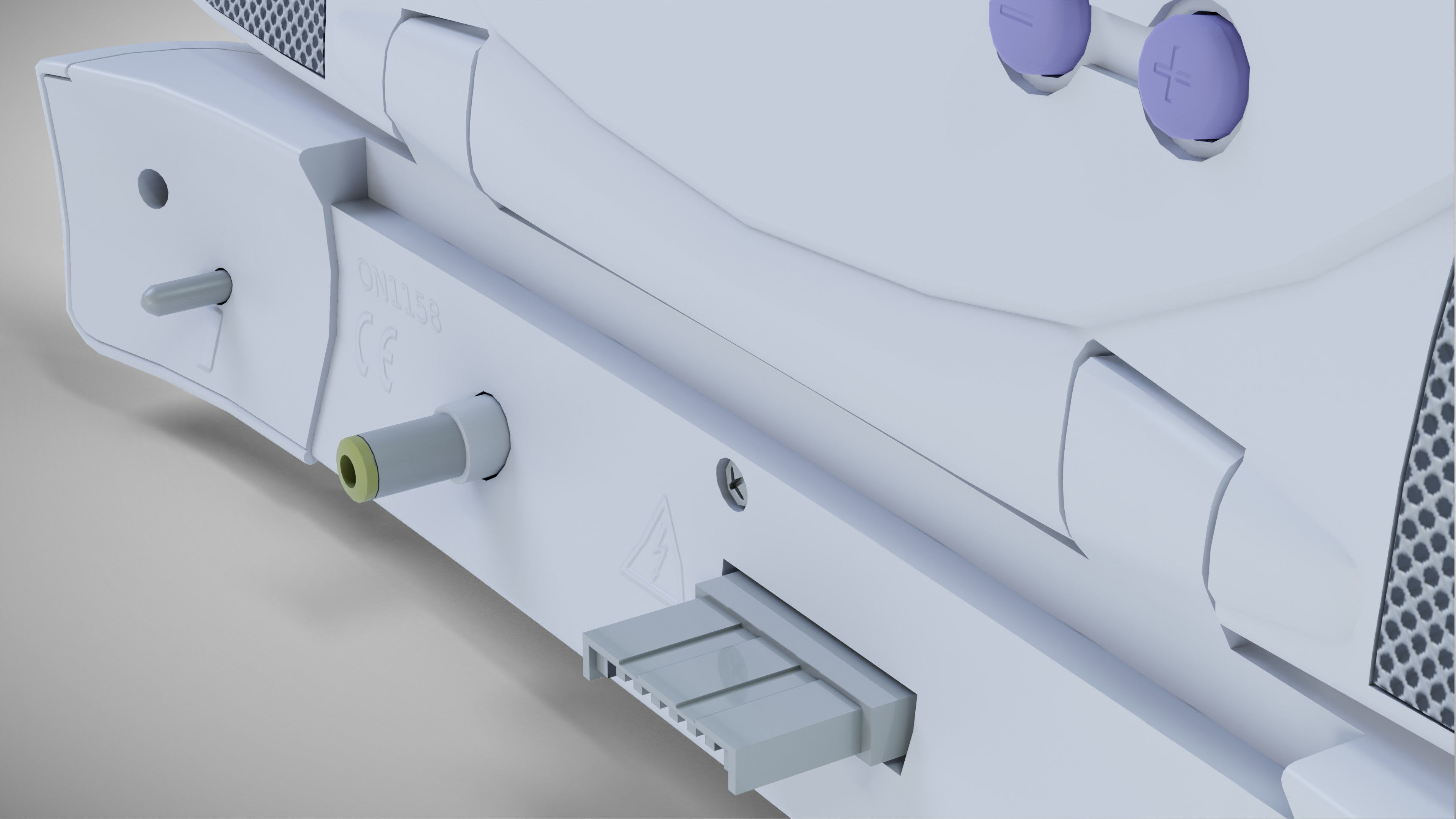 Sony PlayStation PS one Low-poly 3D model_16