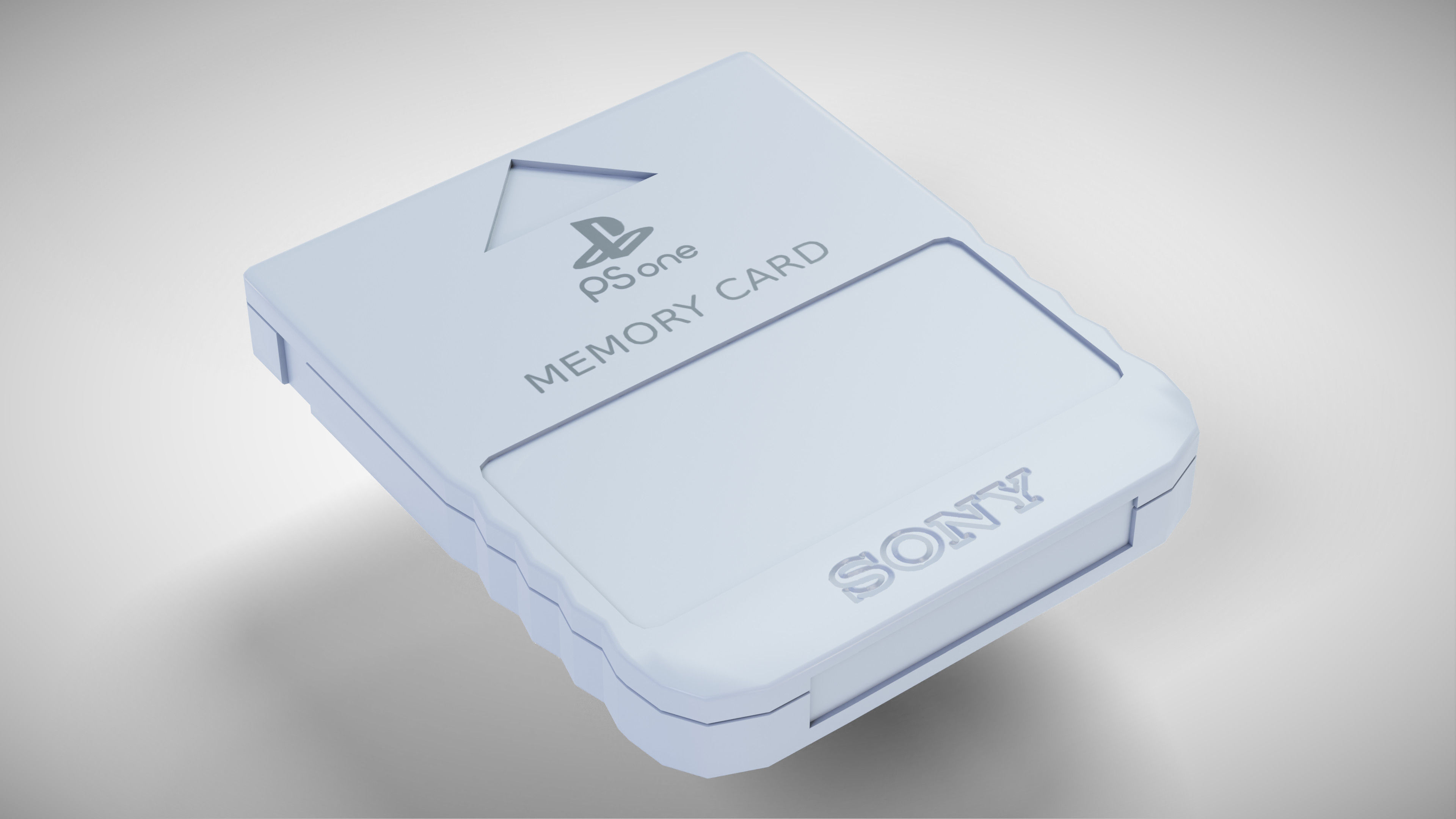 Sony PlayStation PS one Low-poly 3D model_30