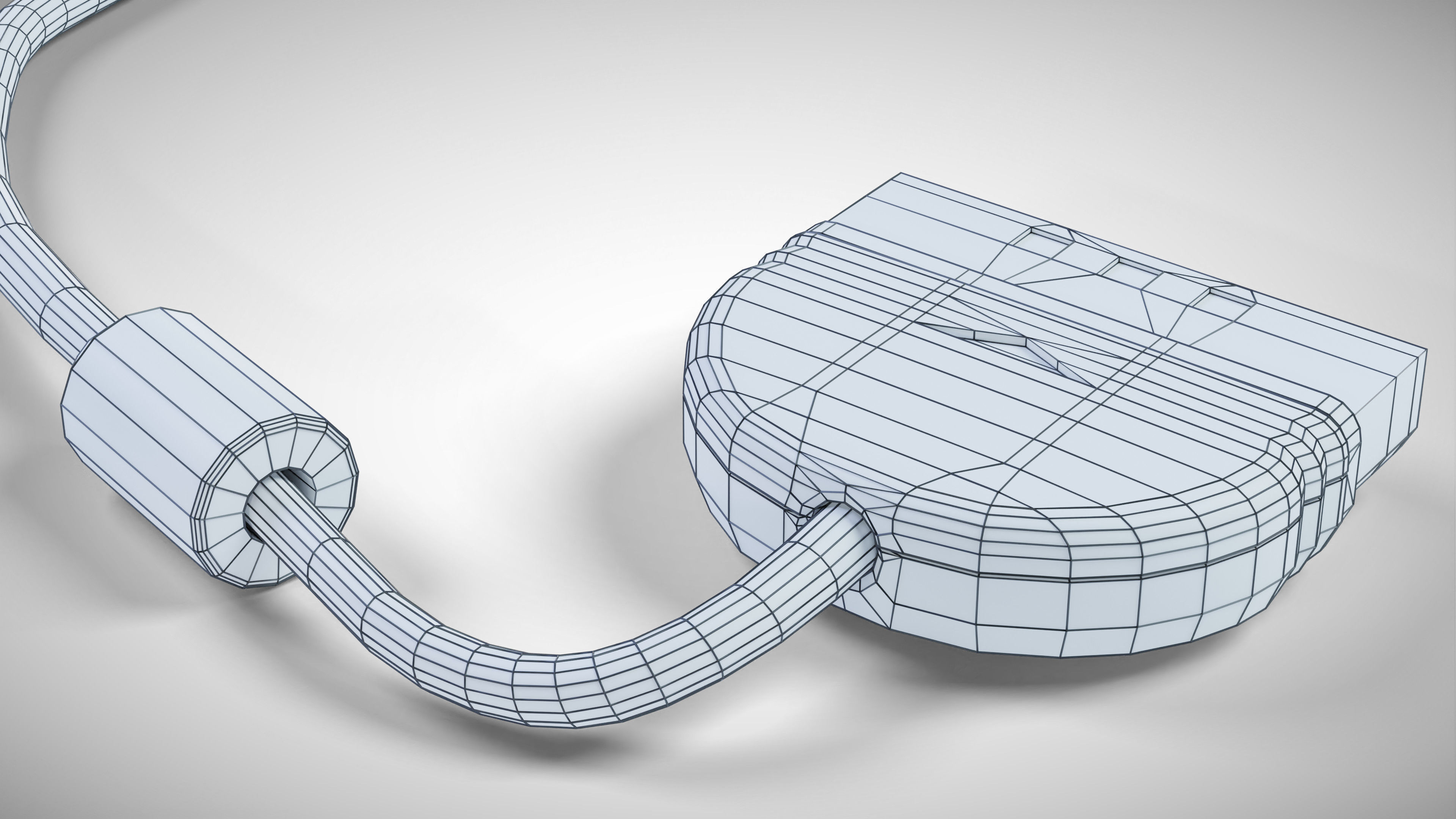 Sony PlayStation PS one Low-poly 3D model_49