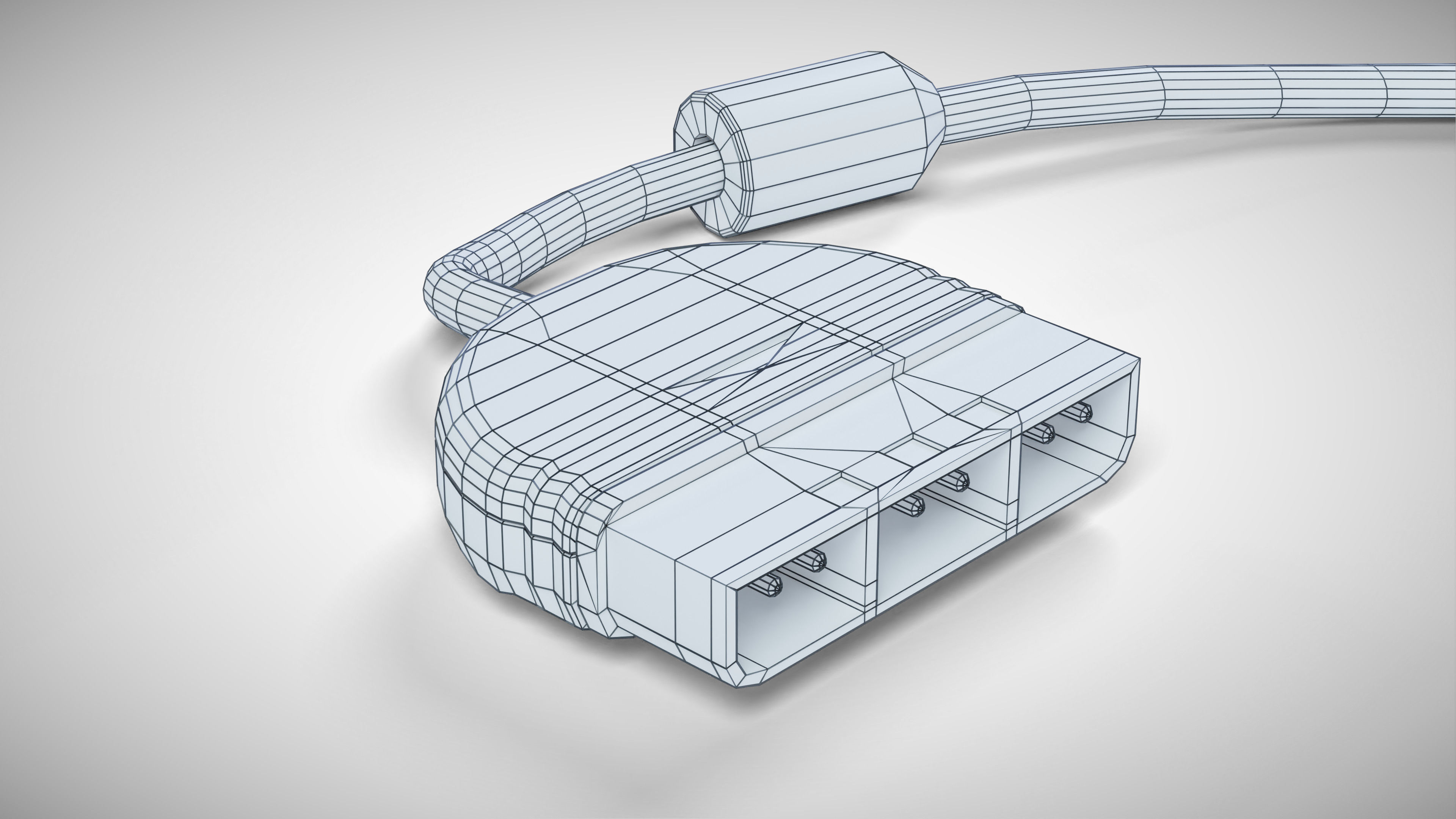 Sony PlayStation PS one Low-poly 3D model_48