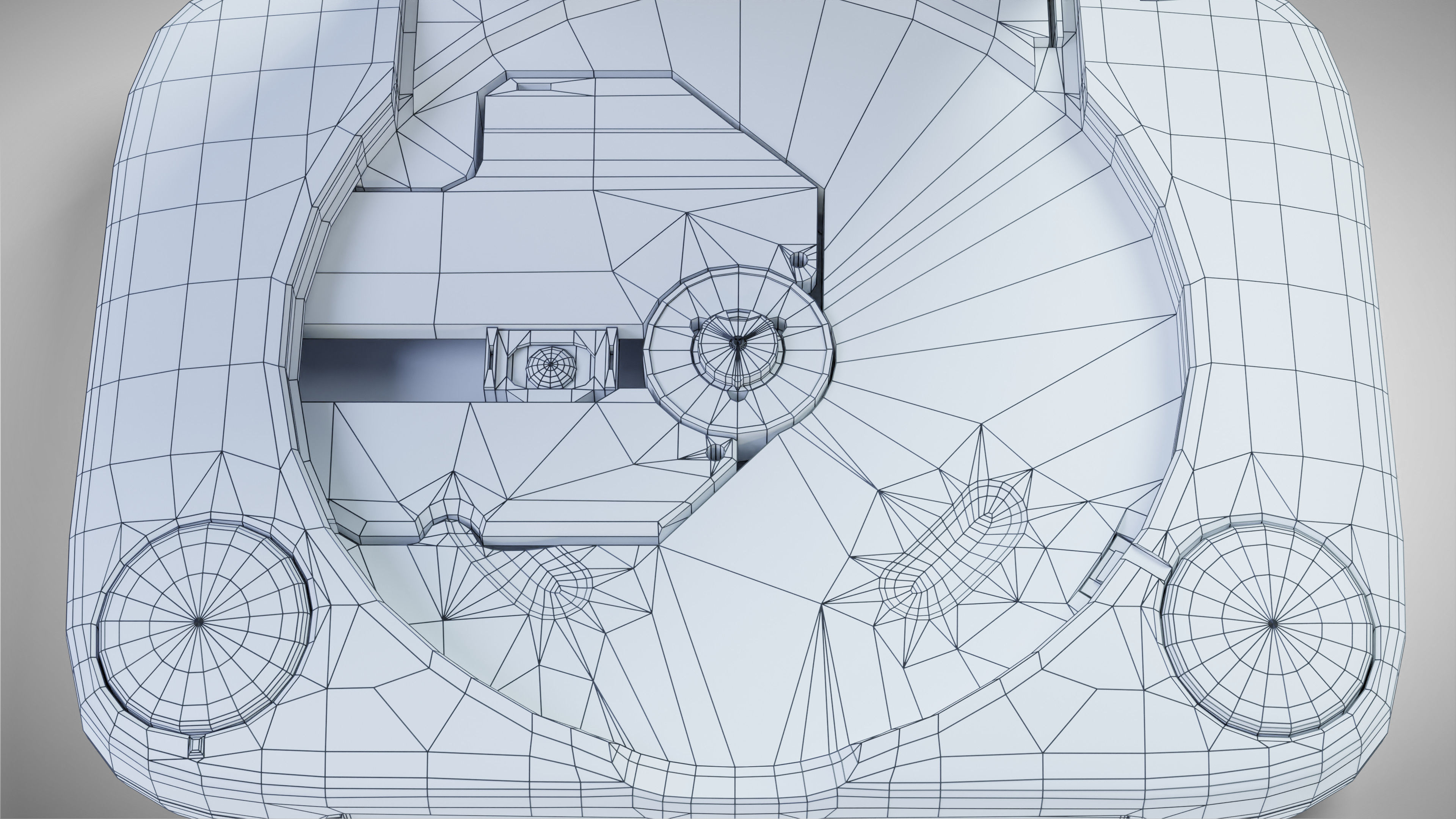 Sony PlayStation PS one Low-poly 3D model_40