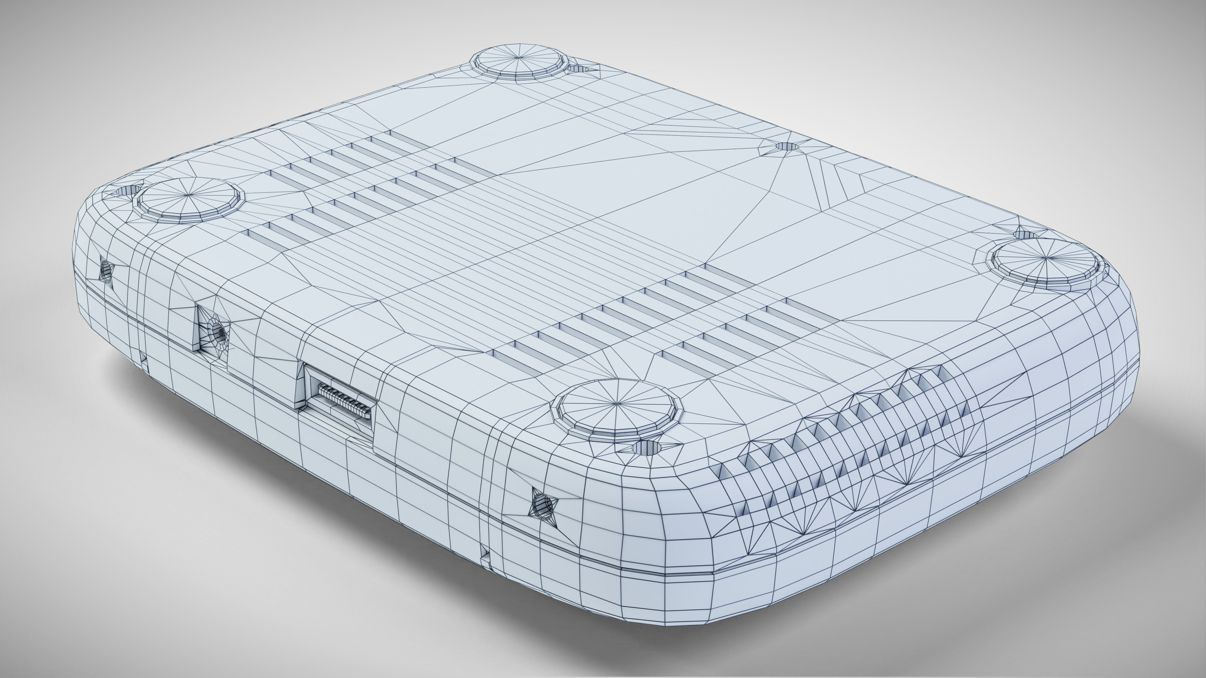 Sony PlayStation PS one Low-poly 3D model_38