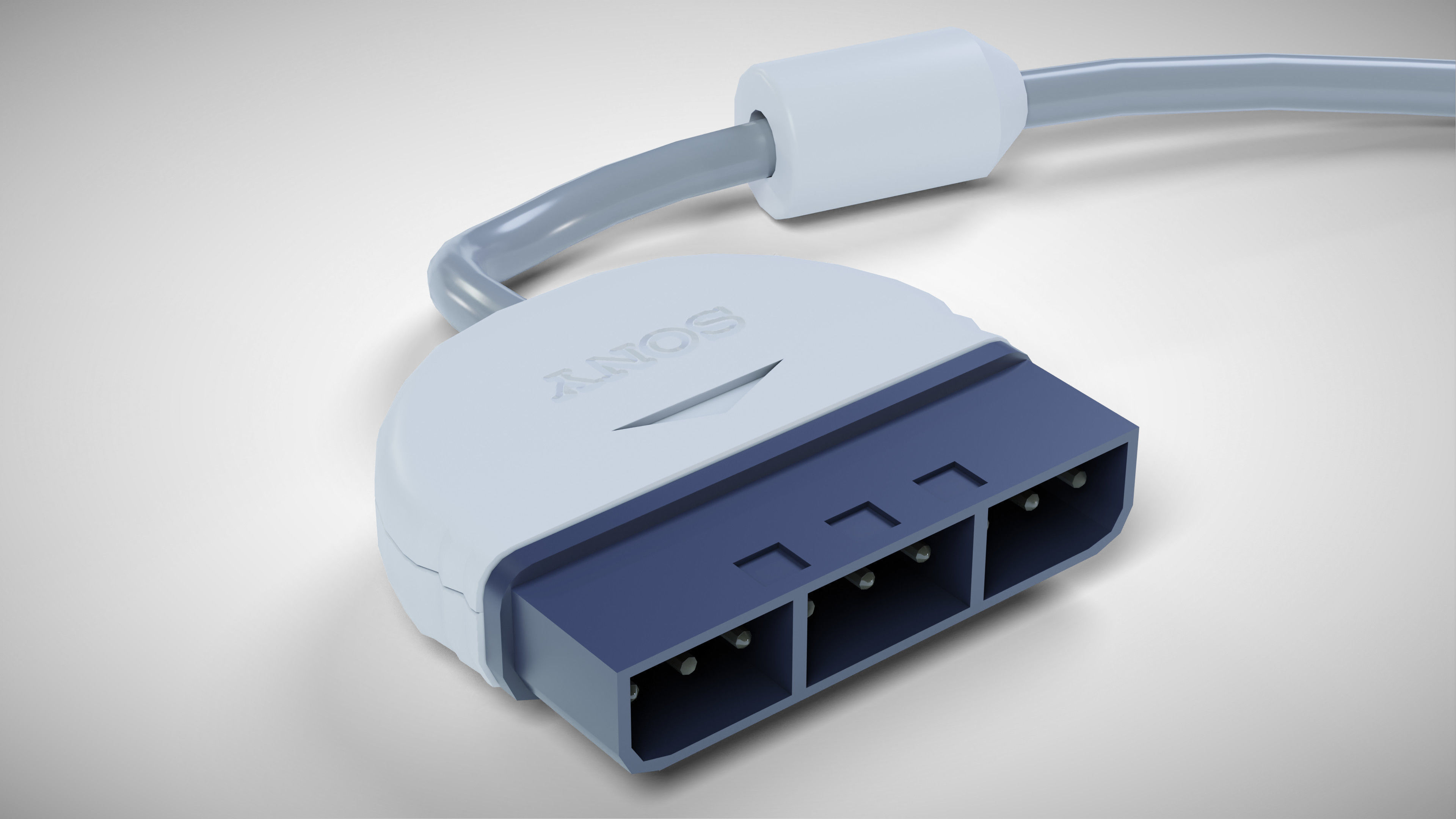 Sony PlayStation PS one Low-poly 3D model_21