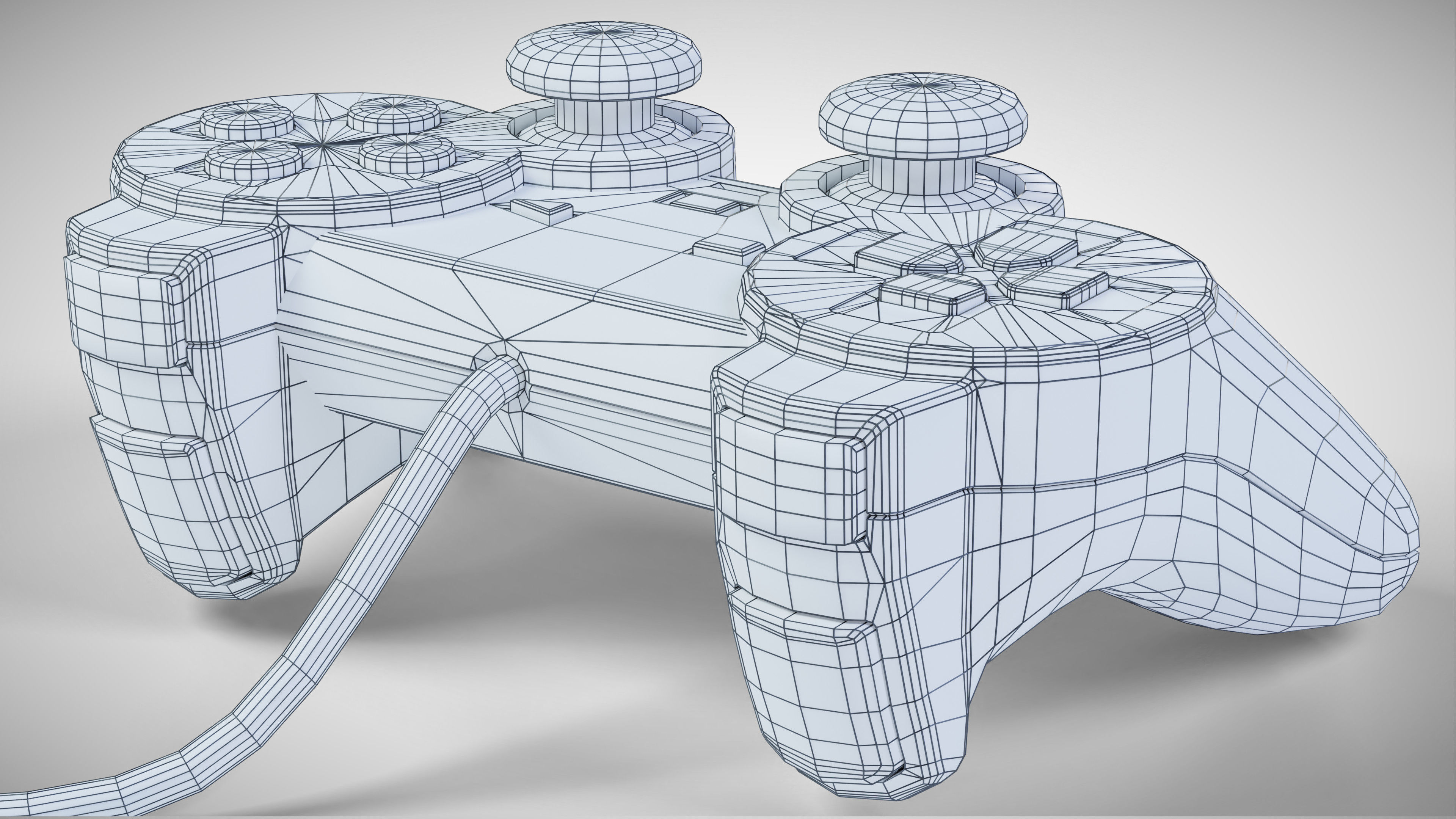 Sony PlayStation PS one Low-poly 3D model_47