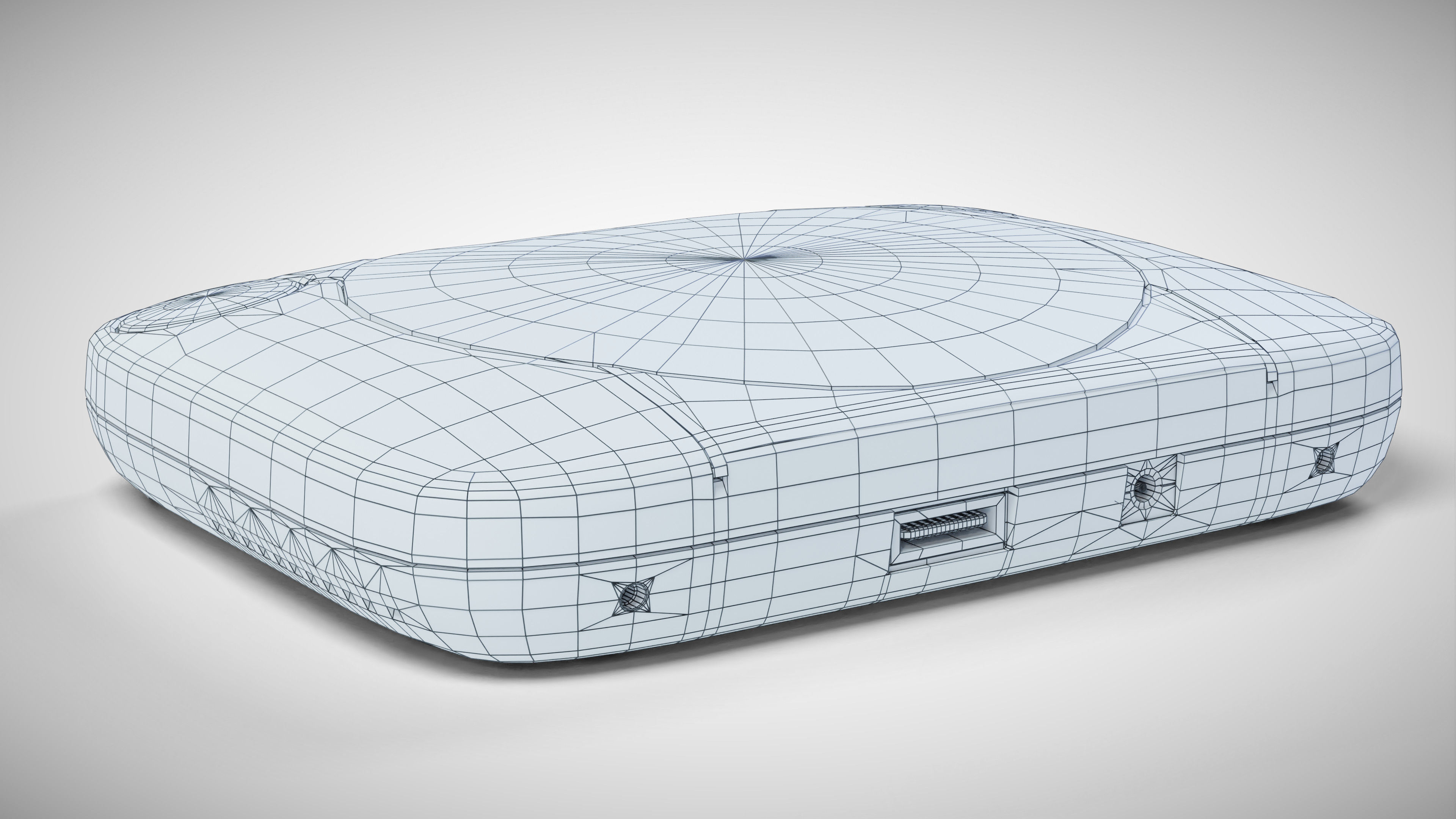 Sony PlayStation PS one Low-poly 3D model_35