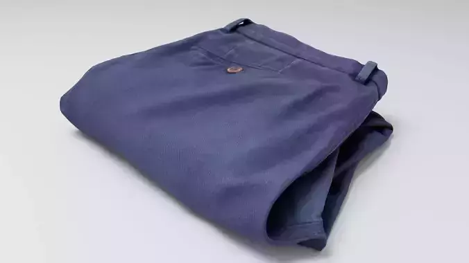 Blue men trousers pants suit formal business style clothing 