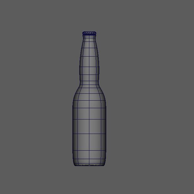 Corona Beer Low-poly 3D model_17
