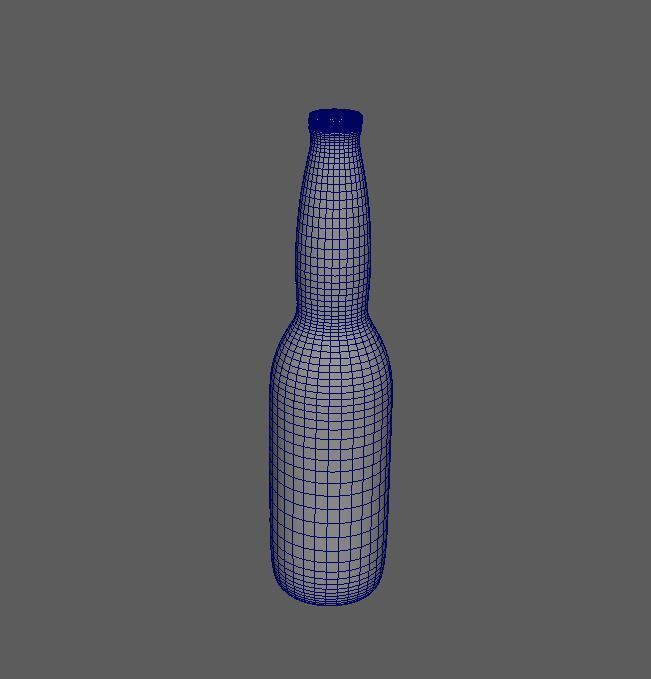 Corona Beer Low-poly 3D model_16