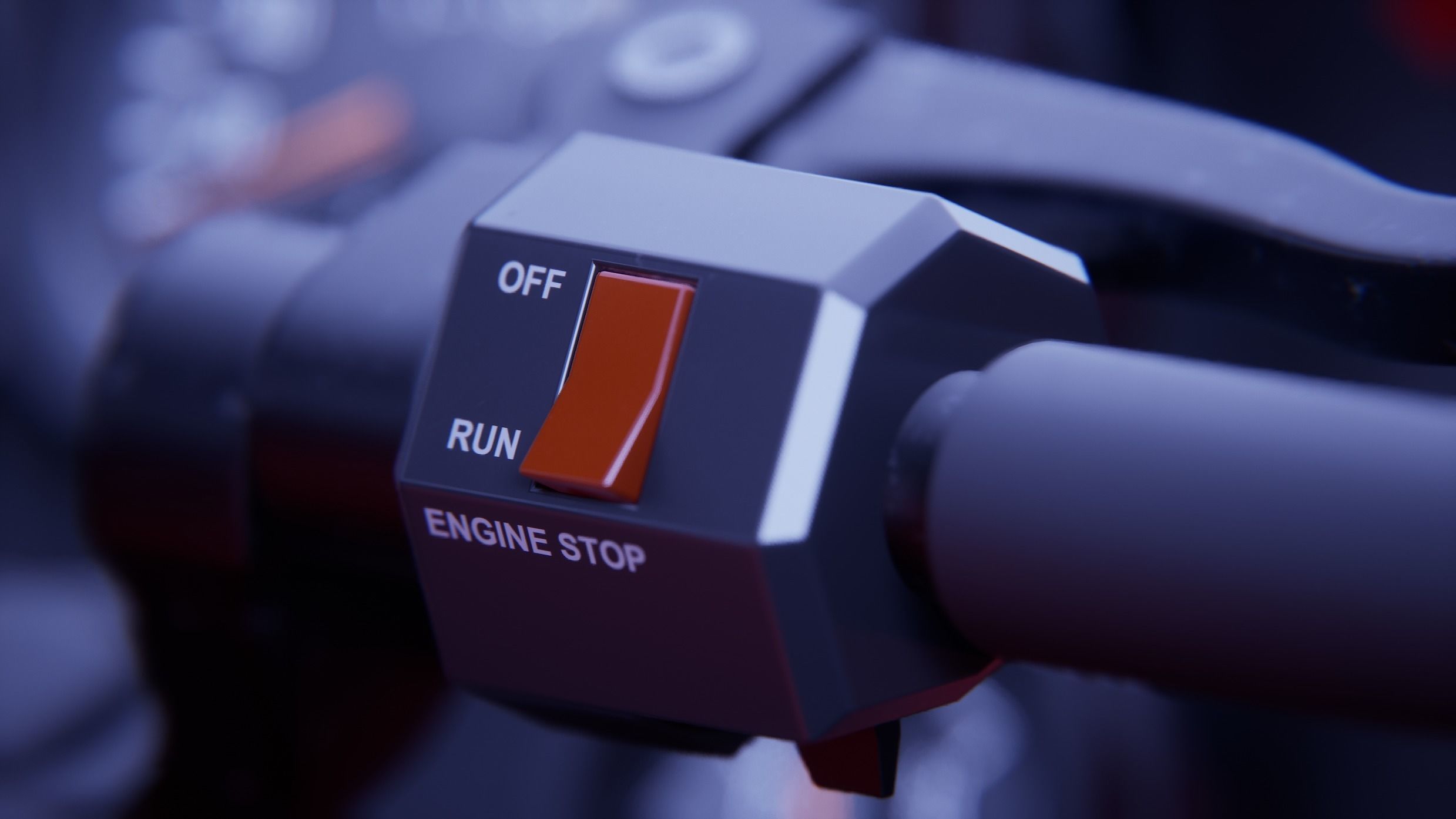 Kawasaki Ninja - GPZ 900R 3D model_11