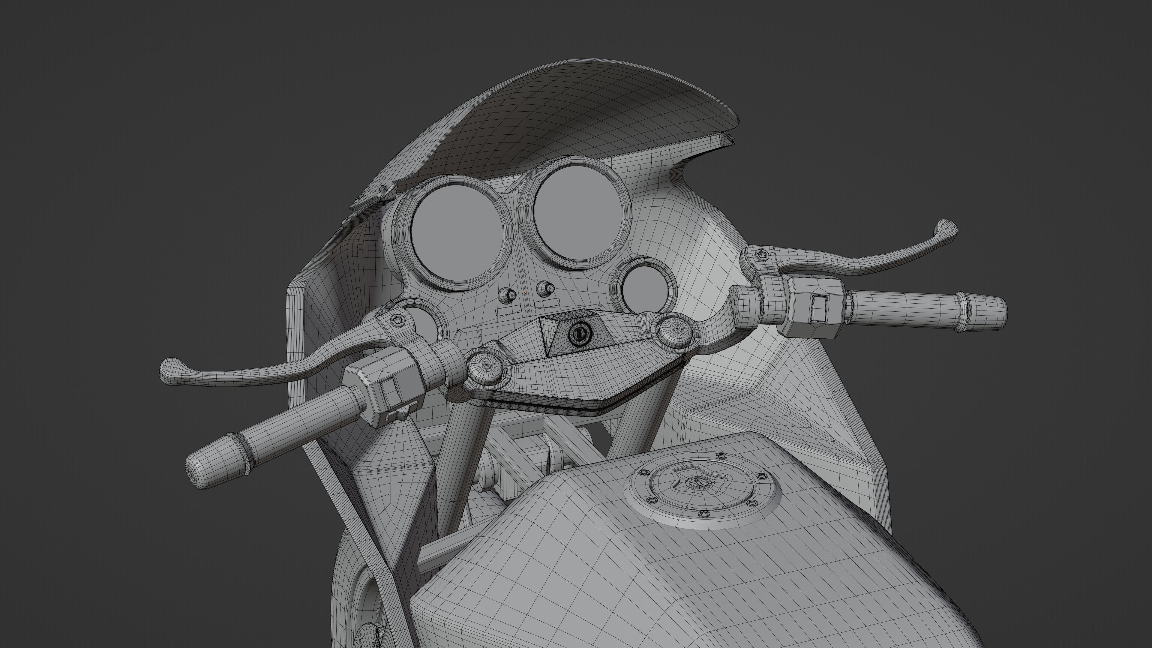 Kawasaki Ninja - GPZ 900R 3D model_20