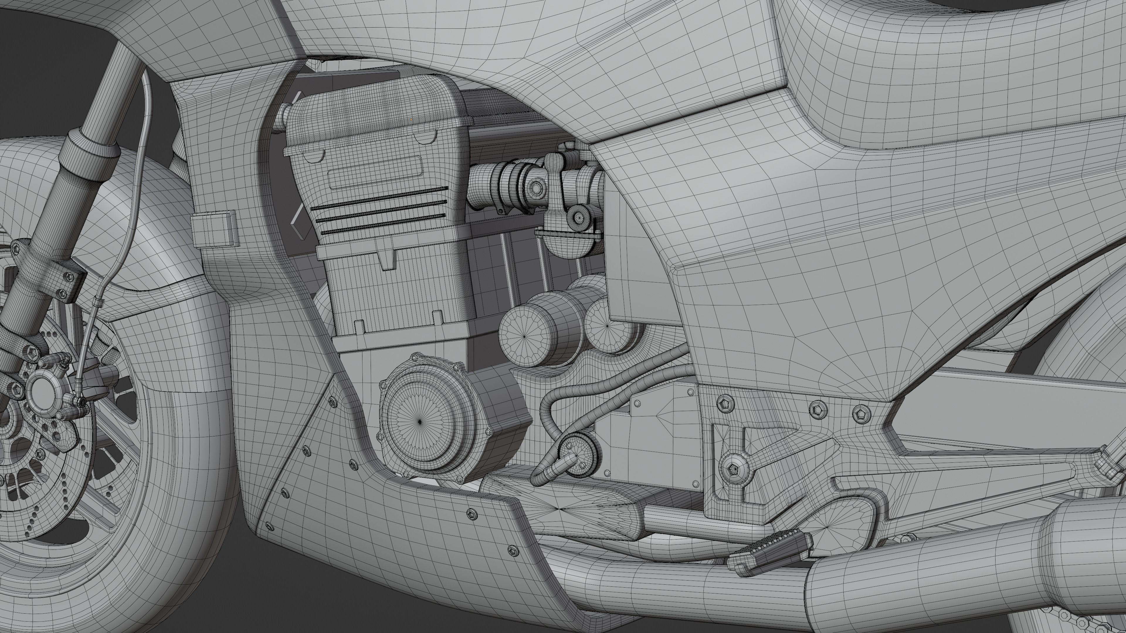 Kawasaki Ninja - GPZ 900R 3D model_18