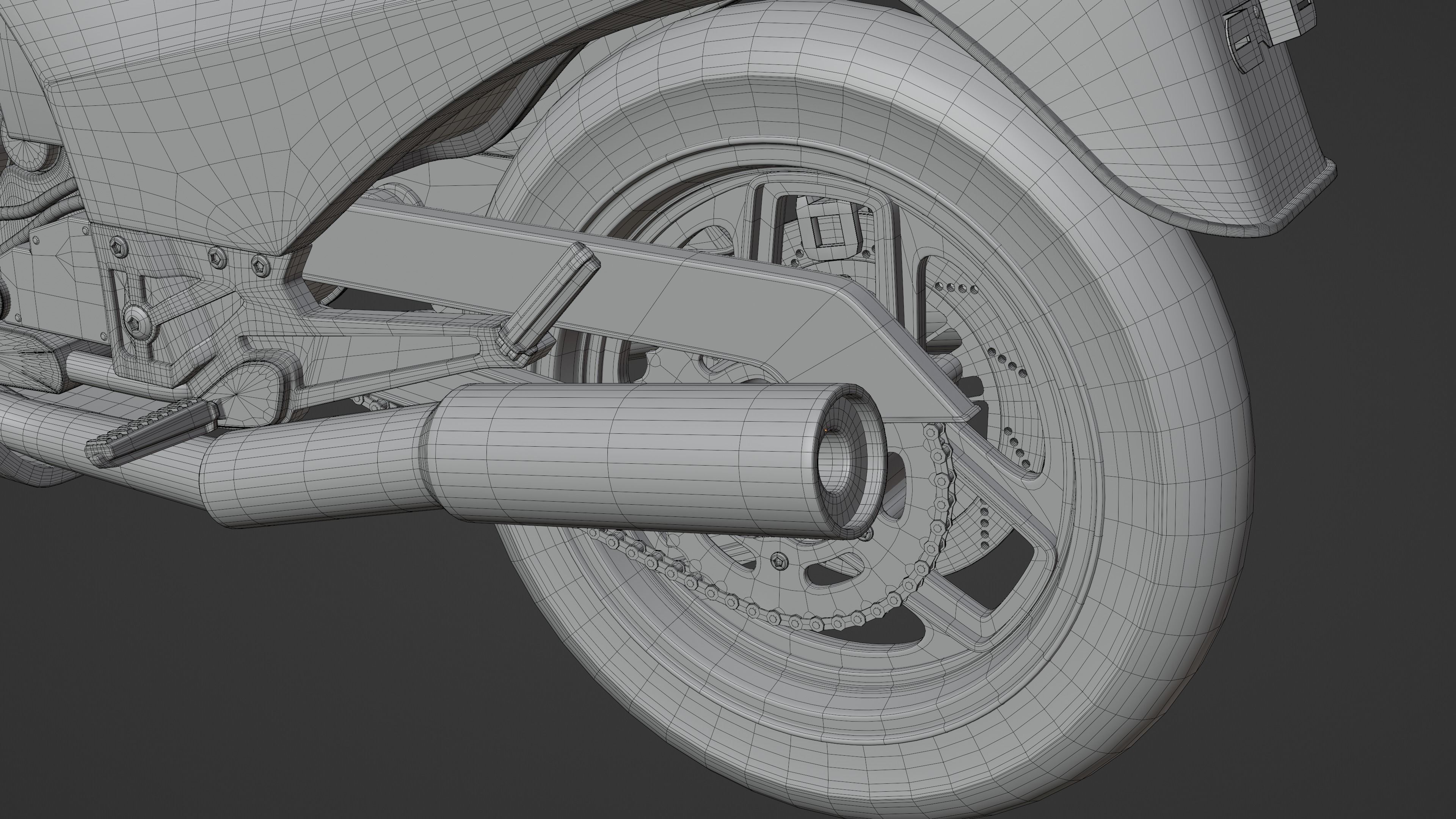 Kawasaki Ninja - GPZ 900R 3D model_22