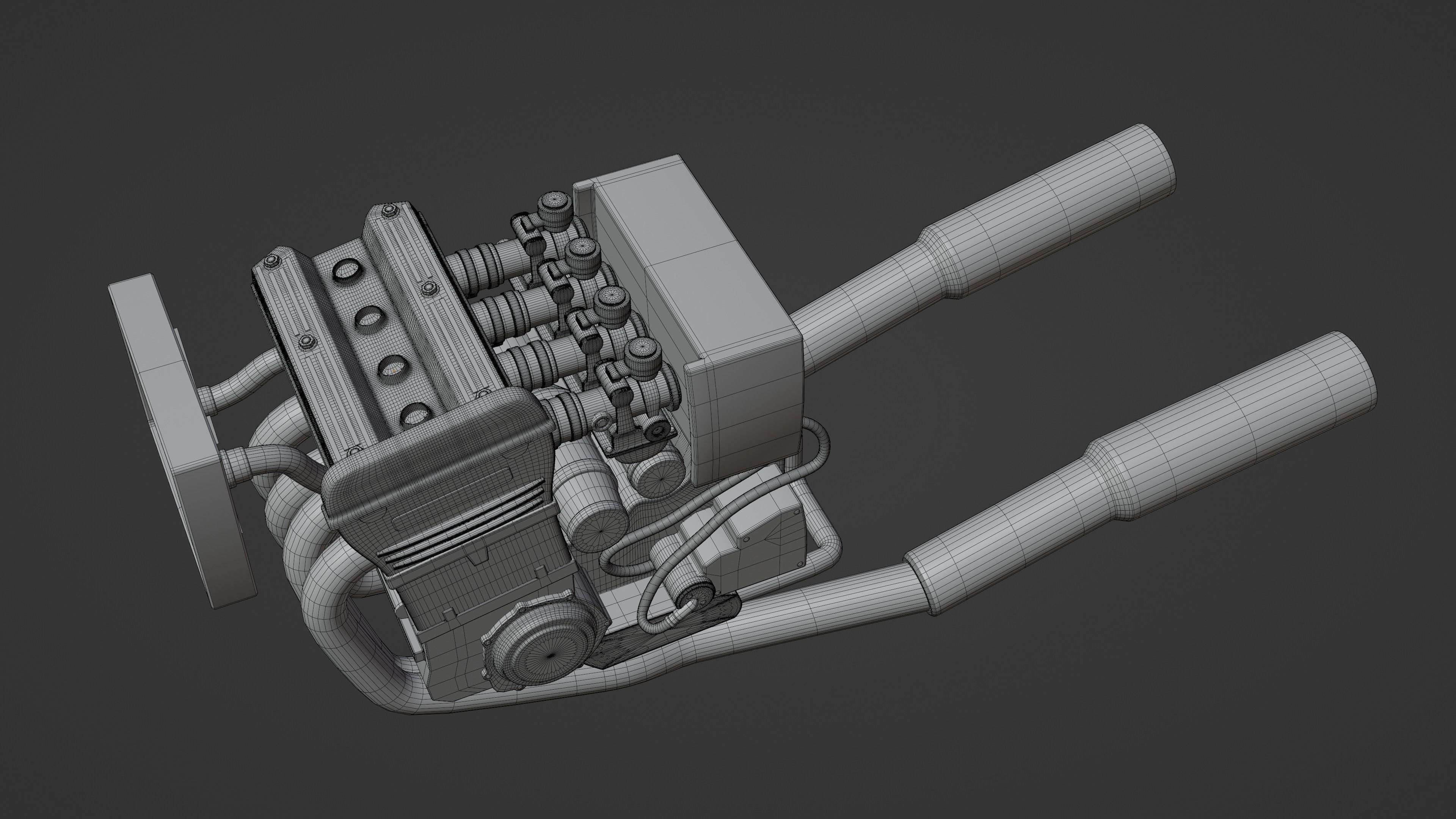 Kawasaki Ninja - GPZ 900R 3D model_26