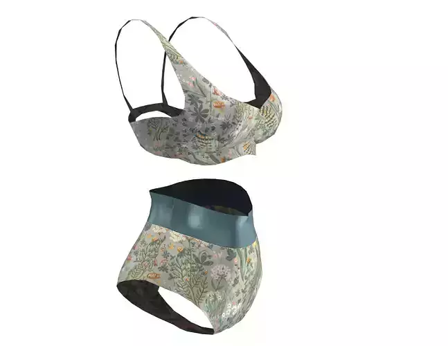 Pin up classic swimsuit