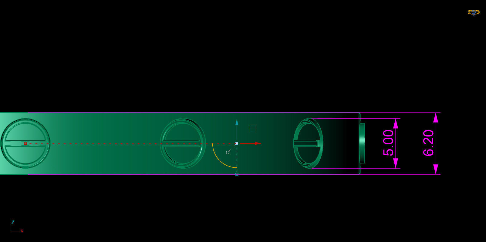 19 Size Bracelet 3D print model_3